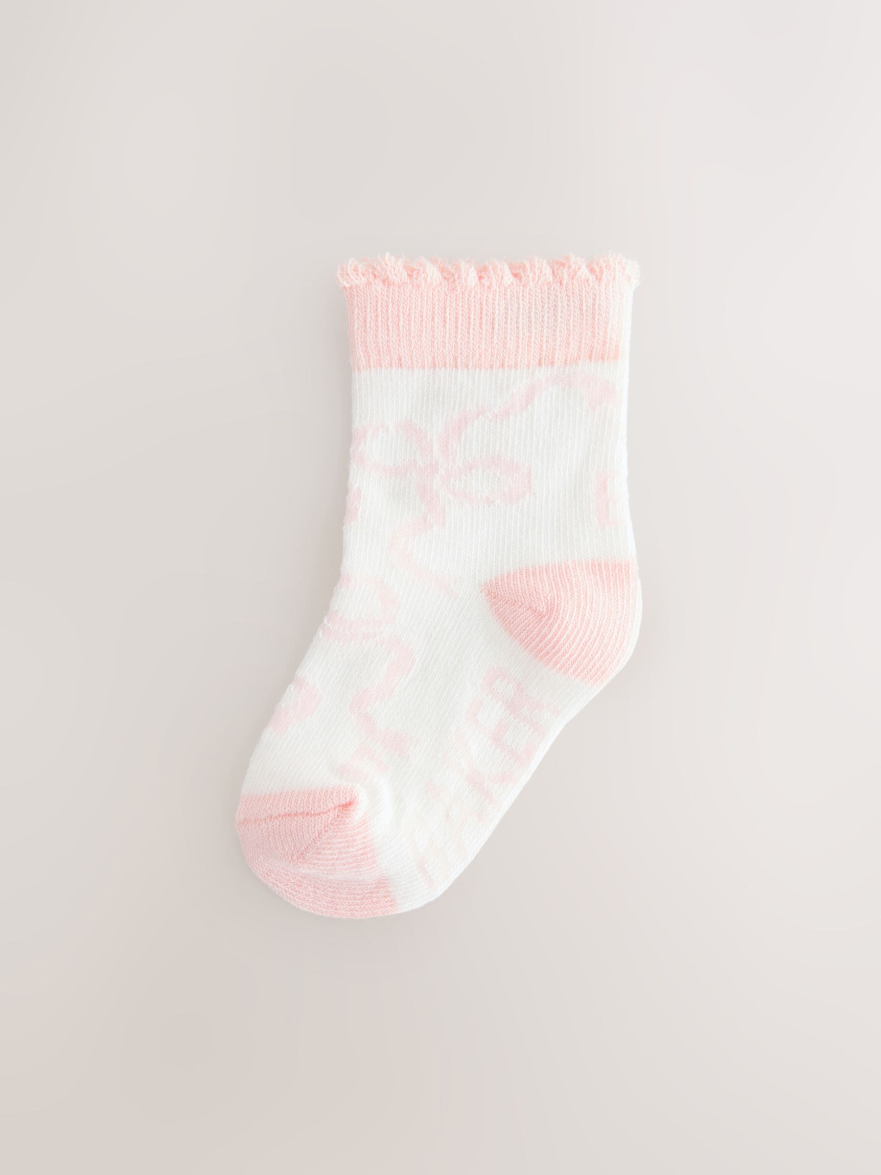 Baker by Ted Baker 5 Pack Socks - Size Newborn