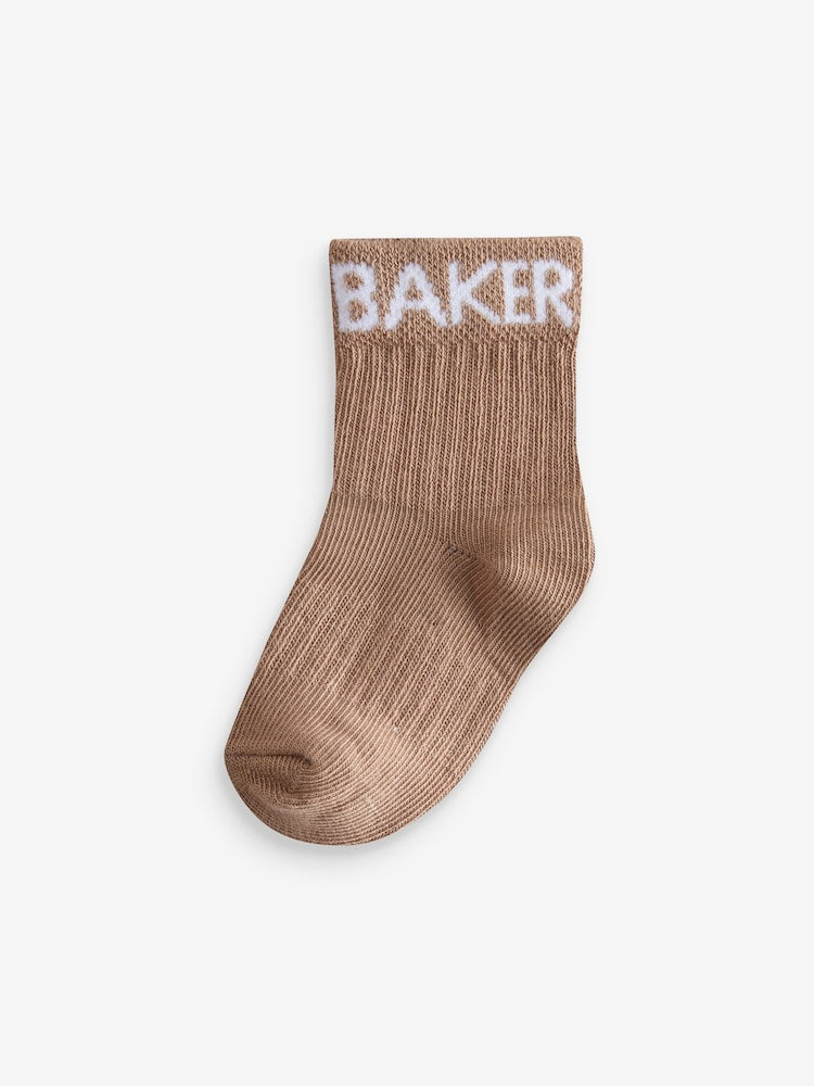 Baker by Ted Baker Baby Socks 5 Pack