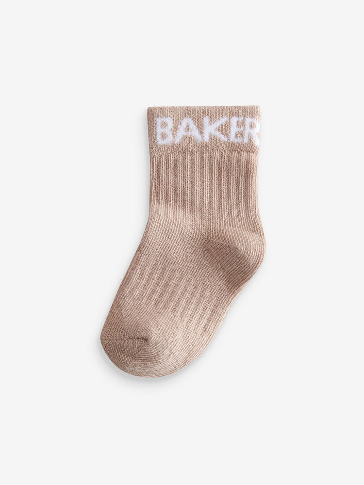 Baker by Ted Baker Baby Socks 5 Pack