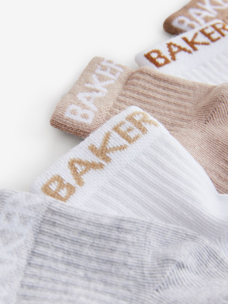 Baker by Ted Baker Baby Socks 5 Pack