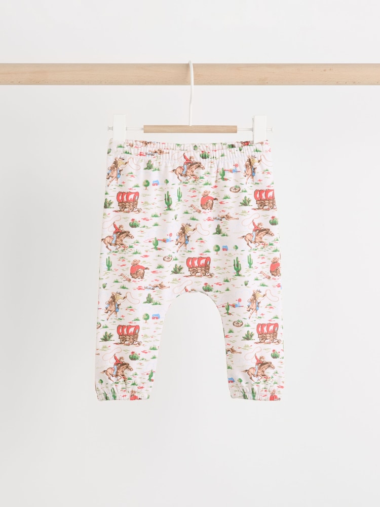 Cath Kidston Ecru Cowboy Baby Sweatshirt and Joggers Set