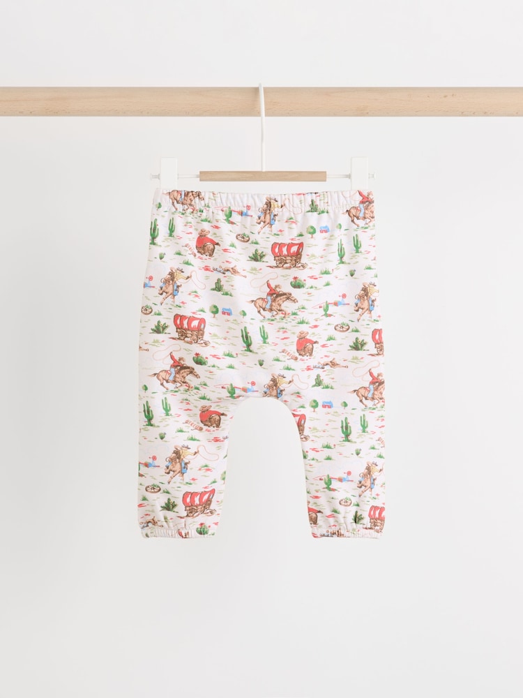 Cath Kidston Ecru Cowboy Baby Sweatshirt and Joggers Set