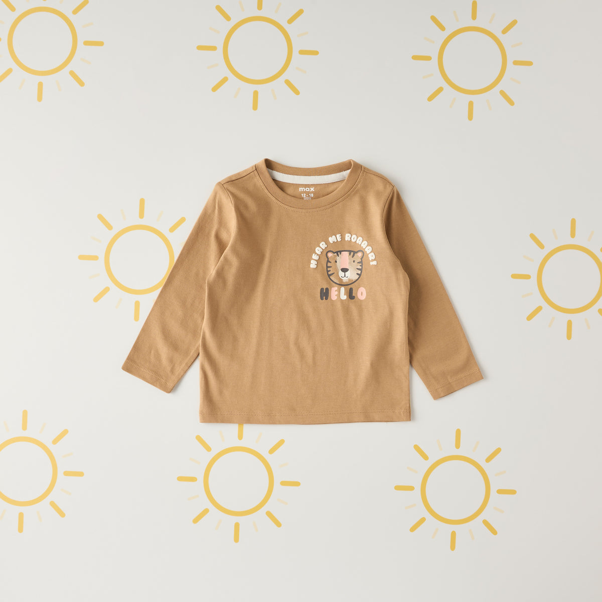 Pack of 3 - Printed Long Sleeves T-shirt