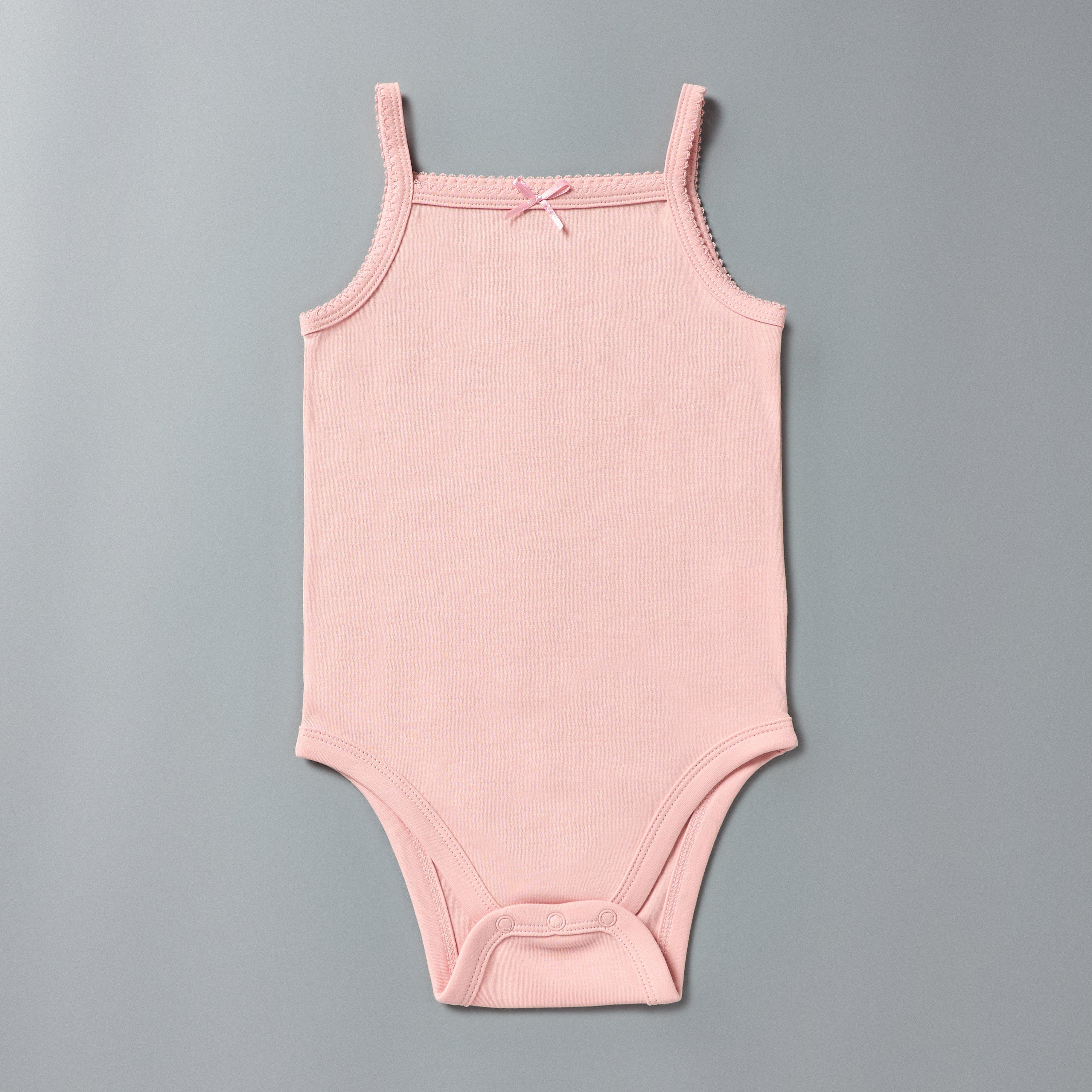 Pack of 5 - Sleeveless Bodysuit with Button Closure