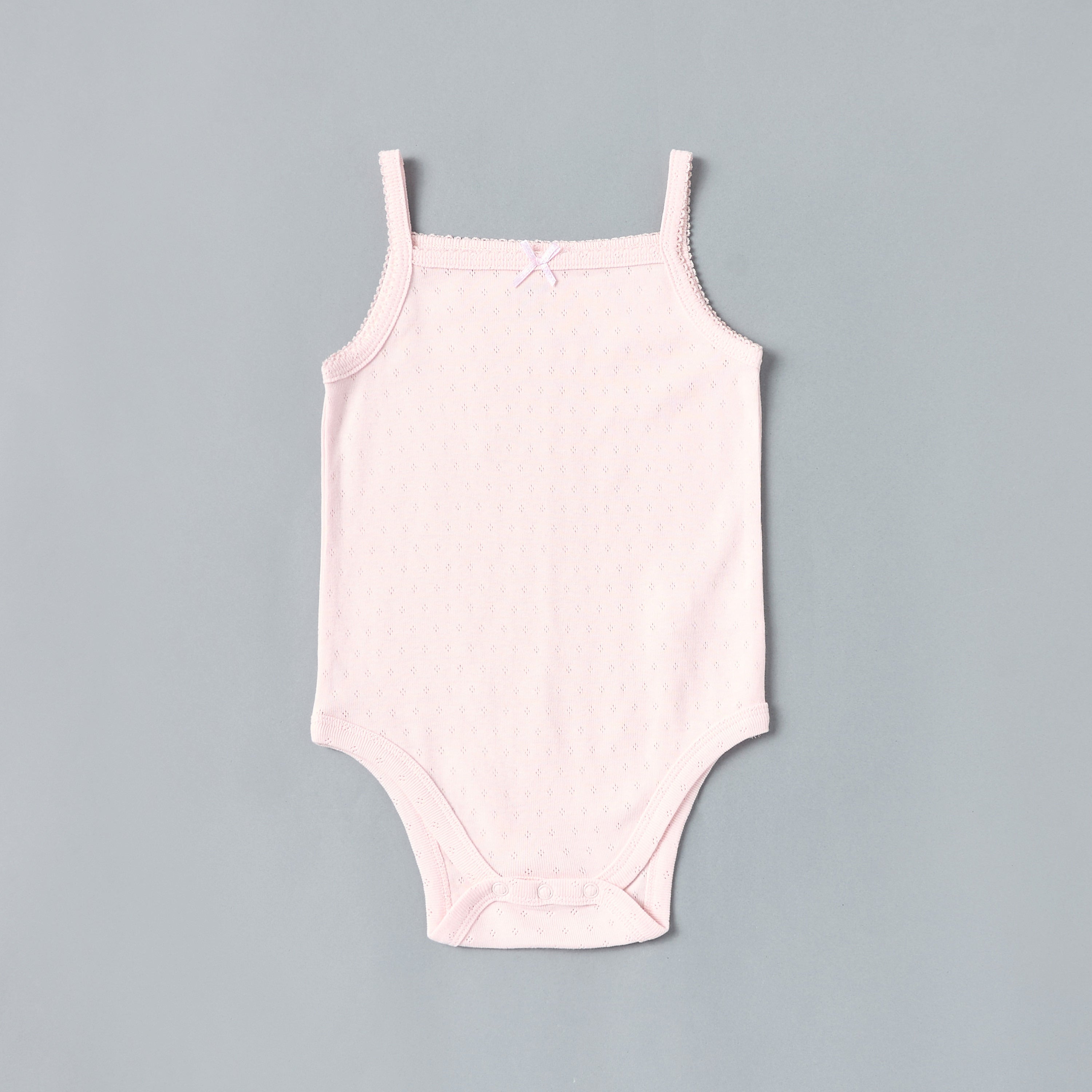 Pack of 5 - Sleeveless Pointelle Bodysuit