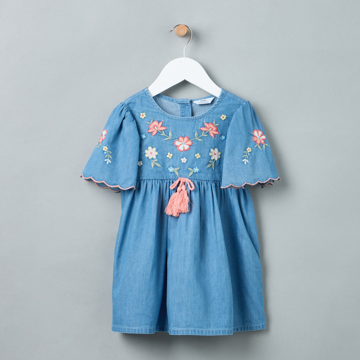 Floral Embroidered Dress