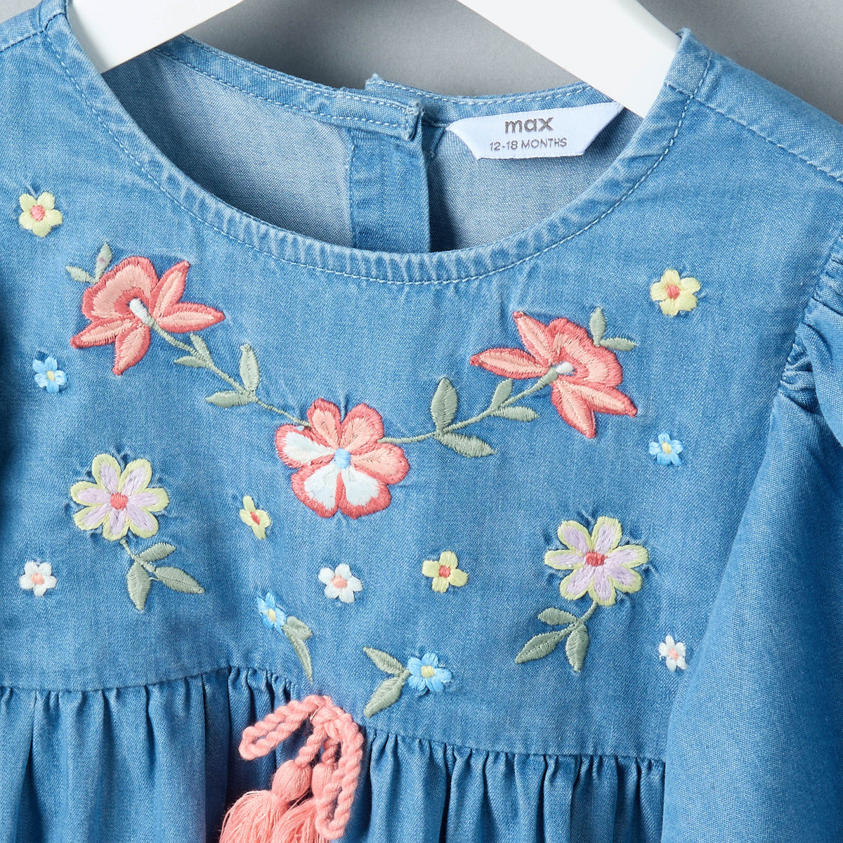 Floral Embroidered Dress