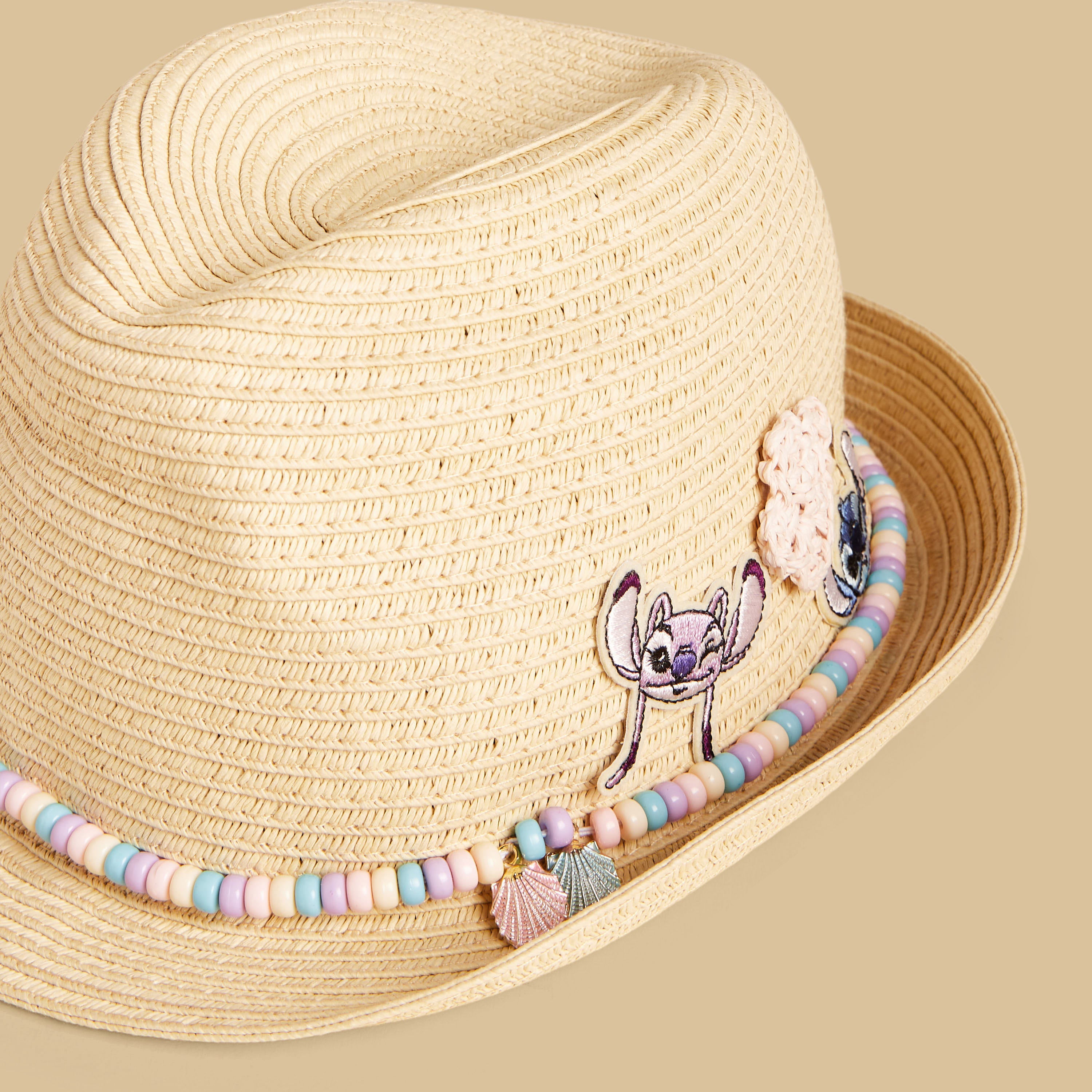 Stitch and Angel Applique Hat