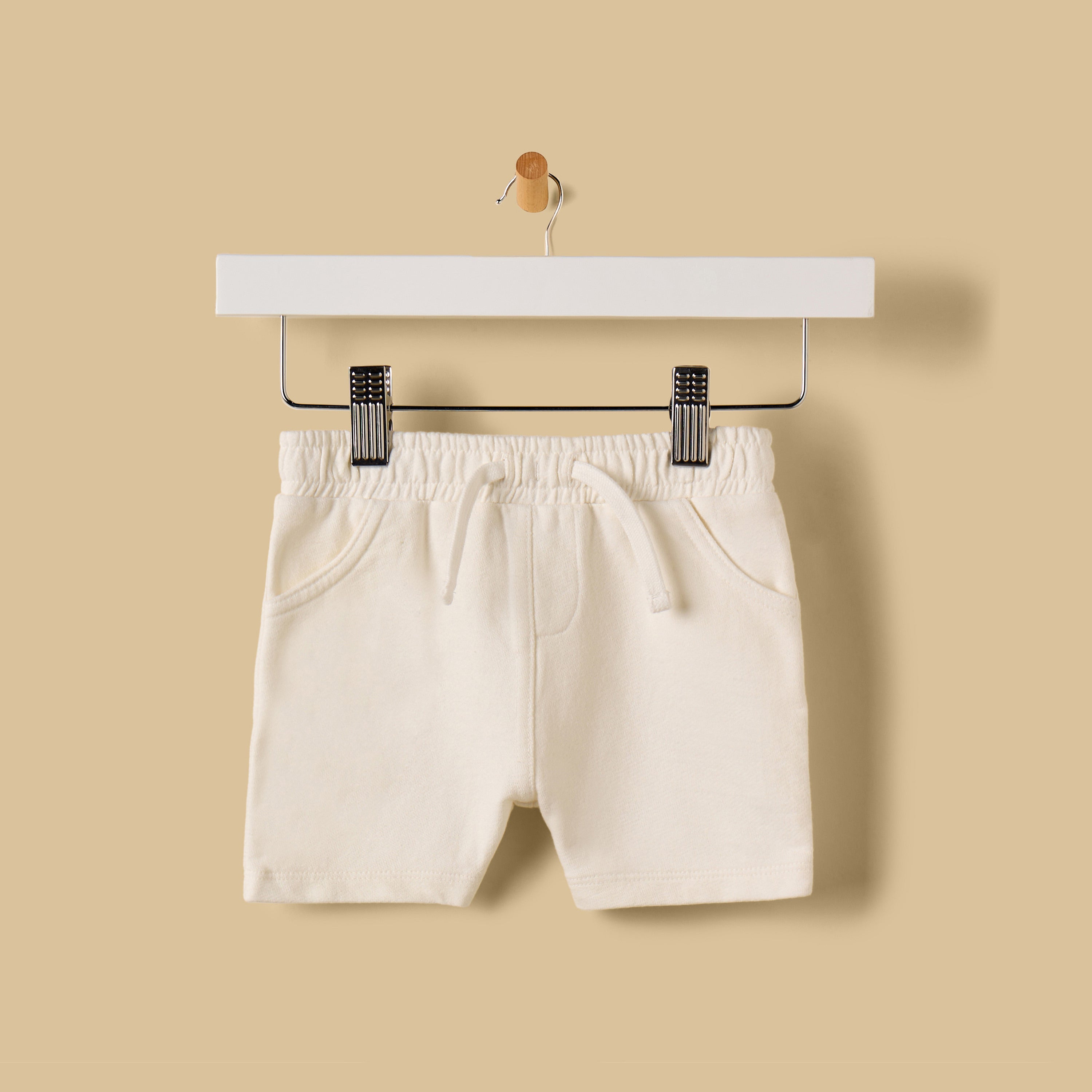 Pack of 2 - Textured Cotton Shorts