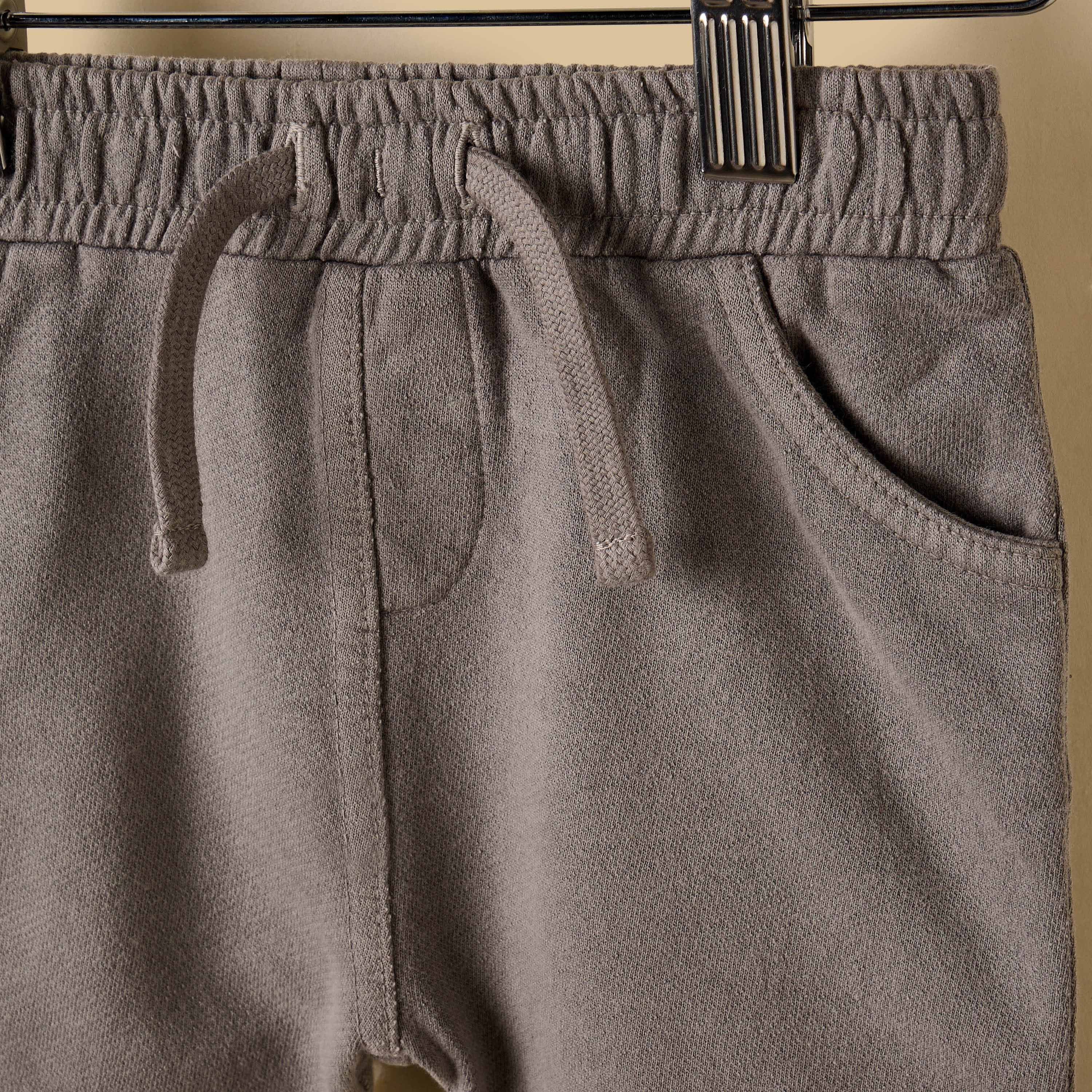 Pack of 2 - Textured Cotton Shorts