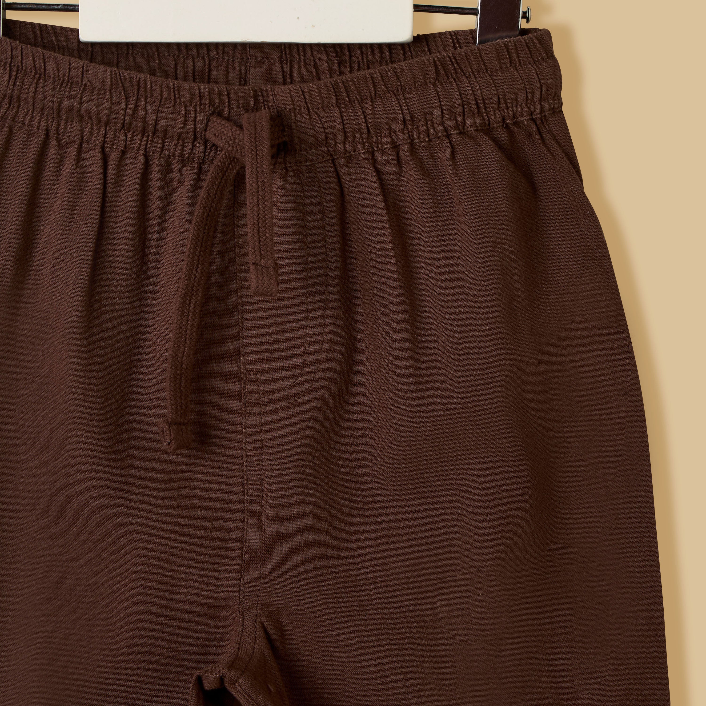Regular Fit Linen Trousers