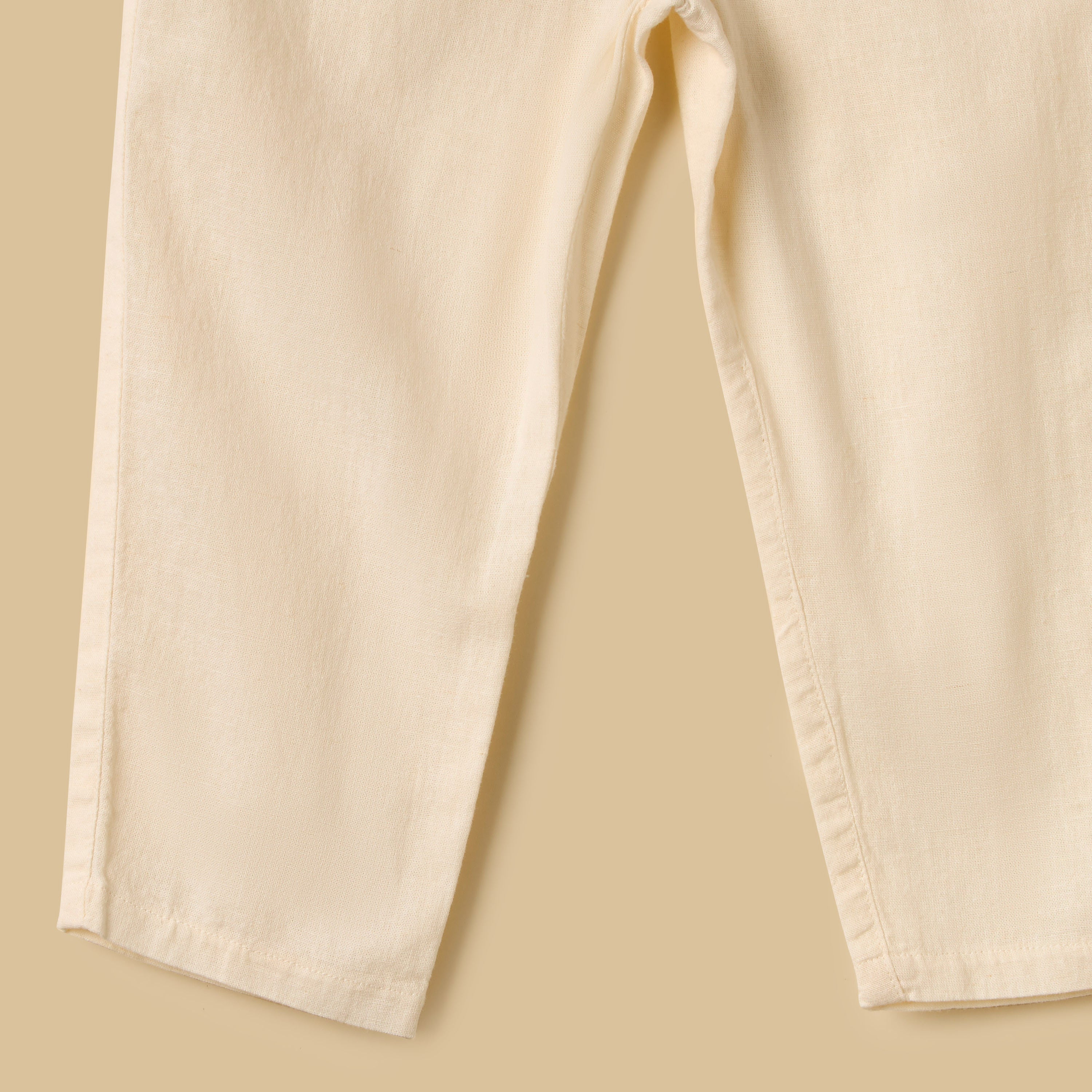 Regular Fit Linen Trousers