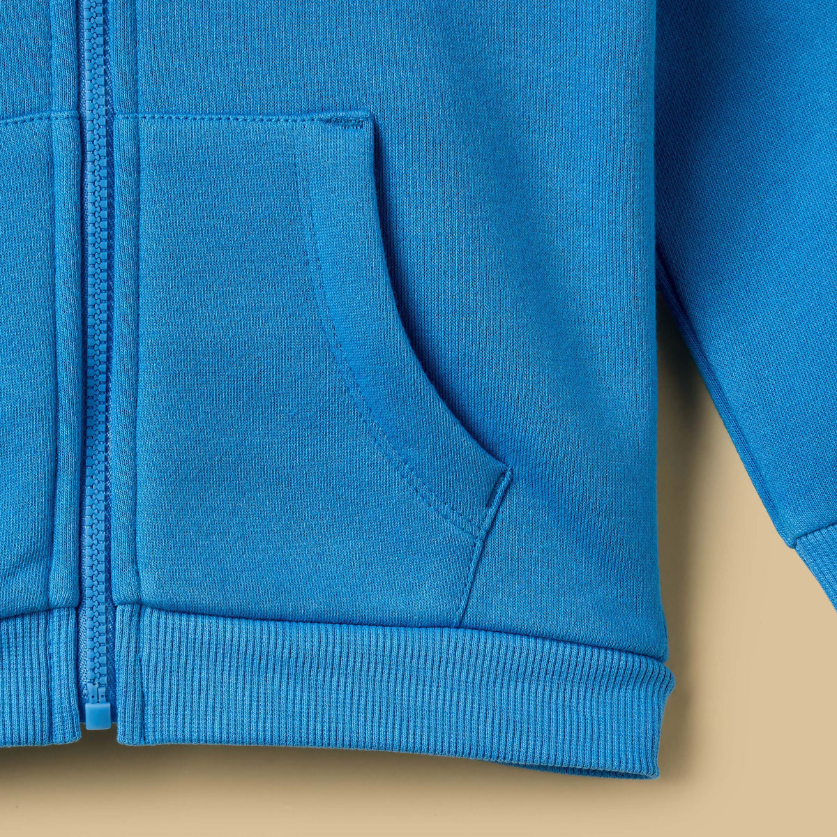Smile Print Zip Through Hoodie and Joggers Set