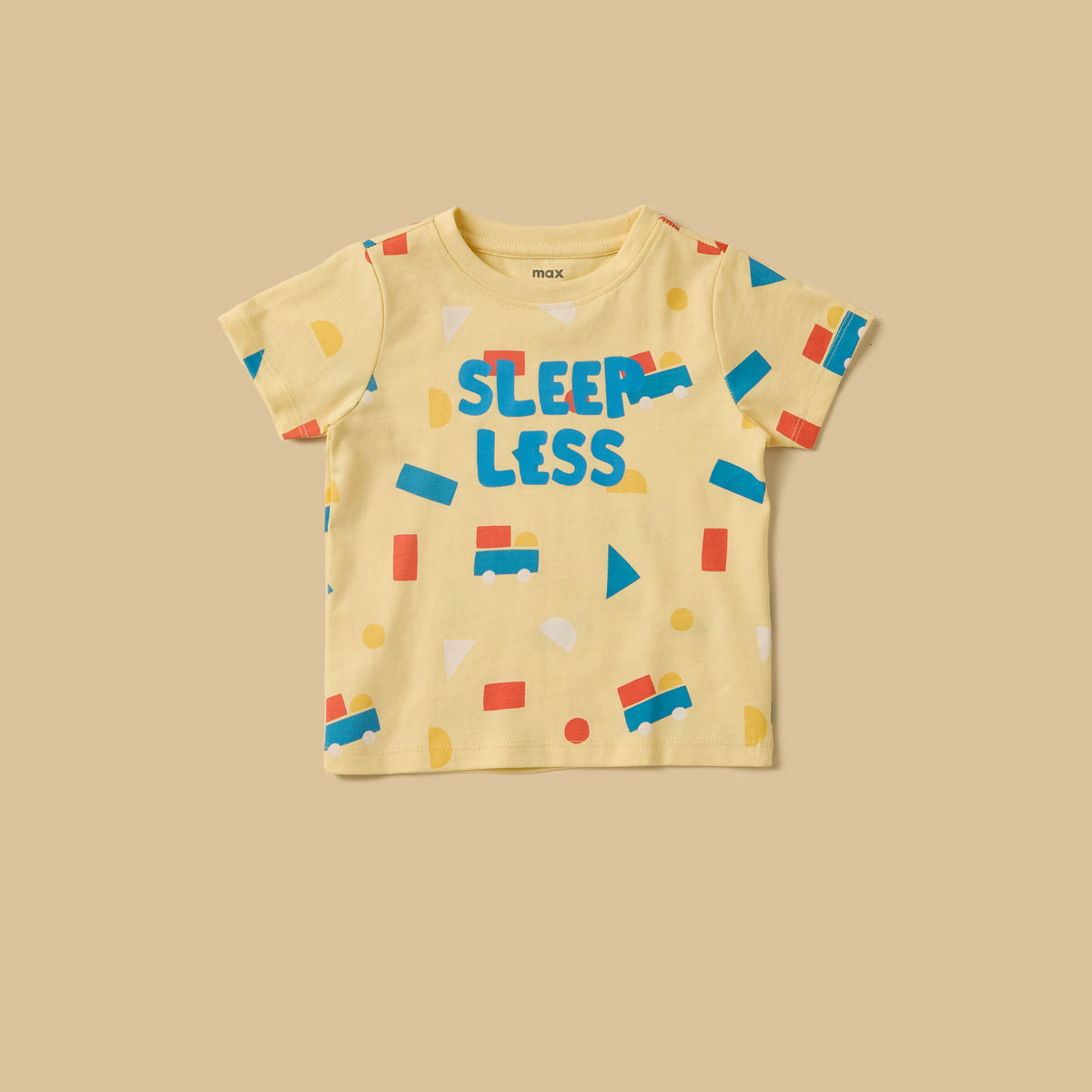 Pack of 2 - Shape Print Cotton Pyjama Set
