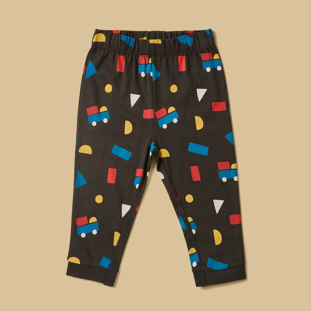 Pack of 2 - Shape Print Cotton Pyjama Set