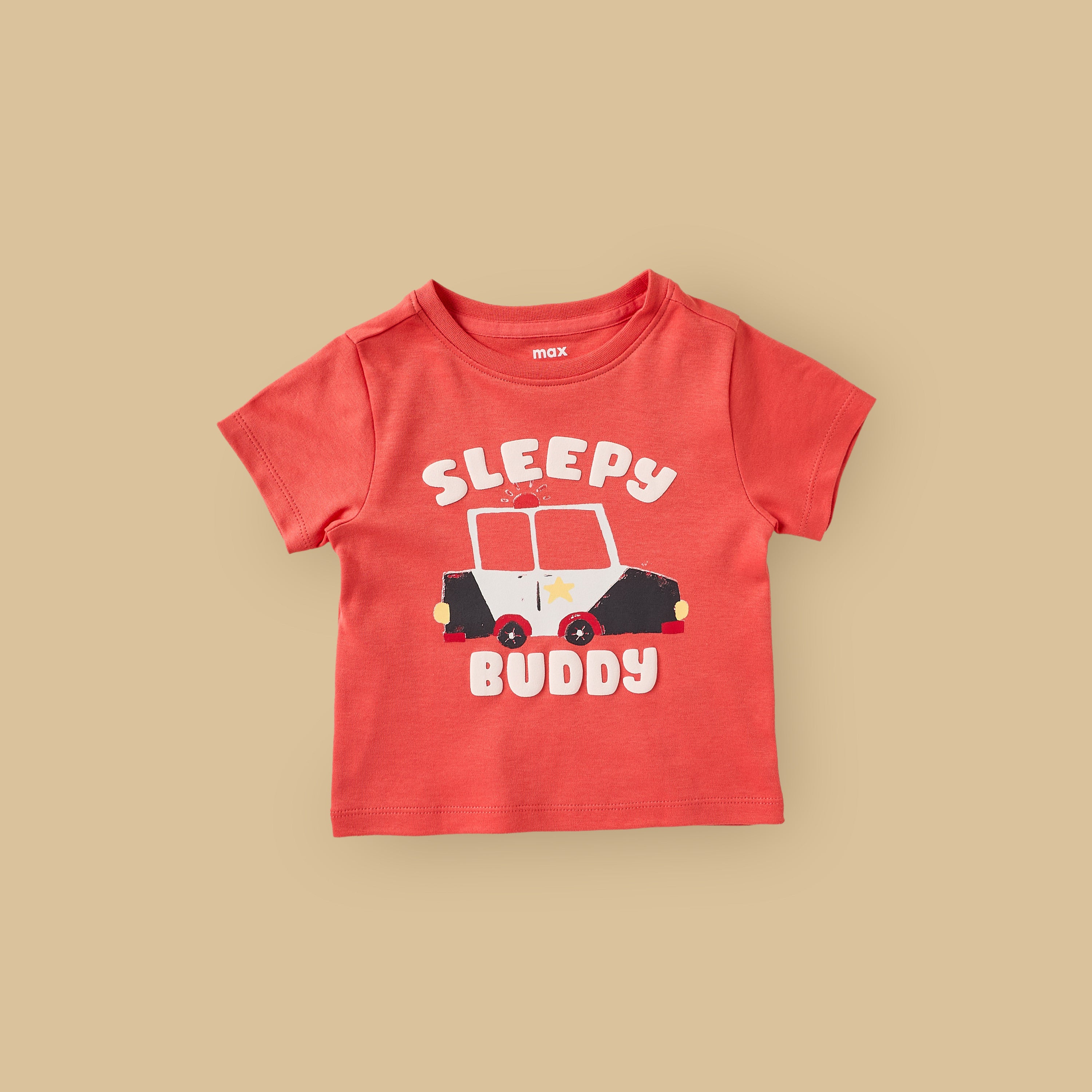 Pack of 2 - Transport Print Cotton Pyjama Set