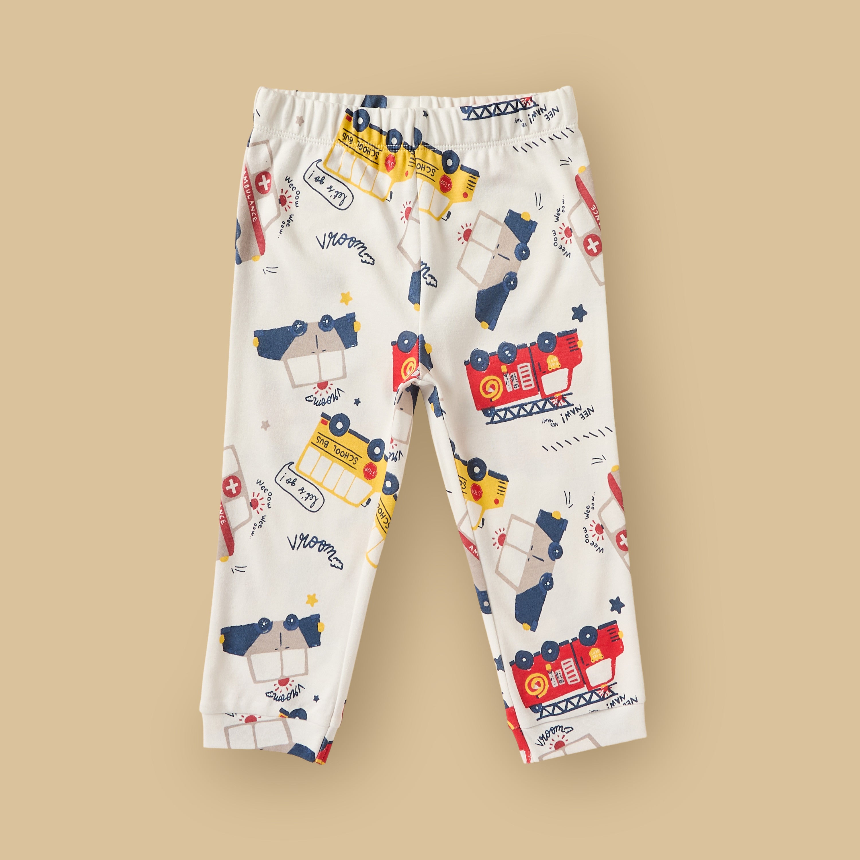 Pack of 2 - Transport Print Cotton Pyjama Set