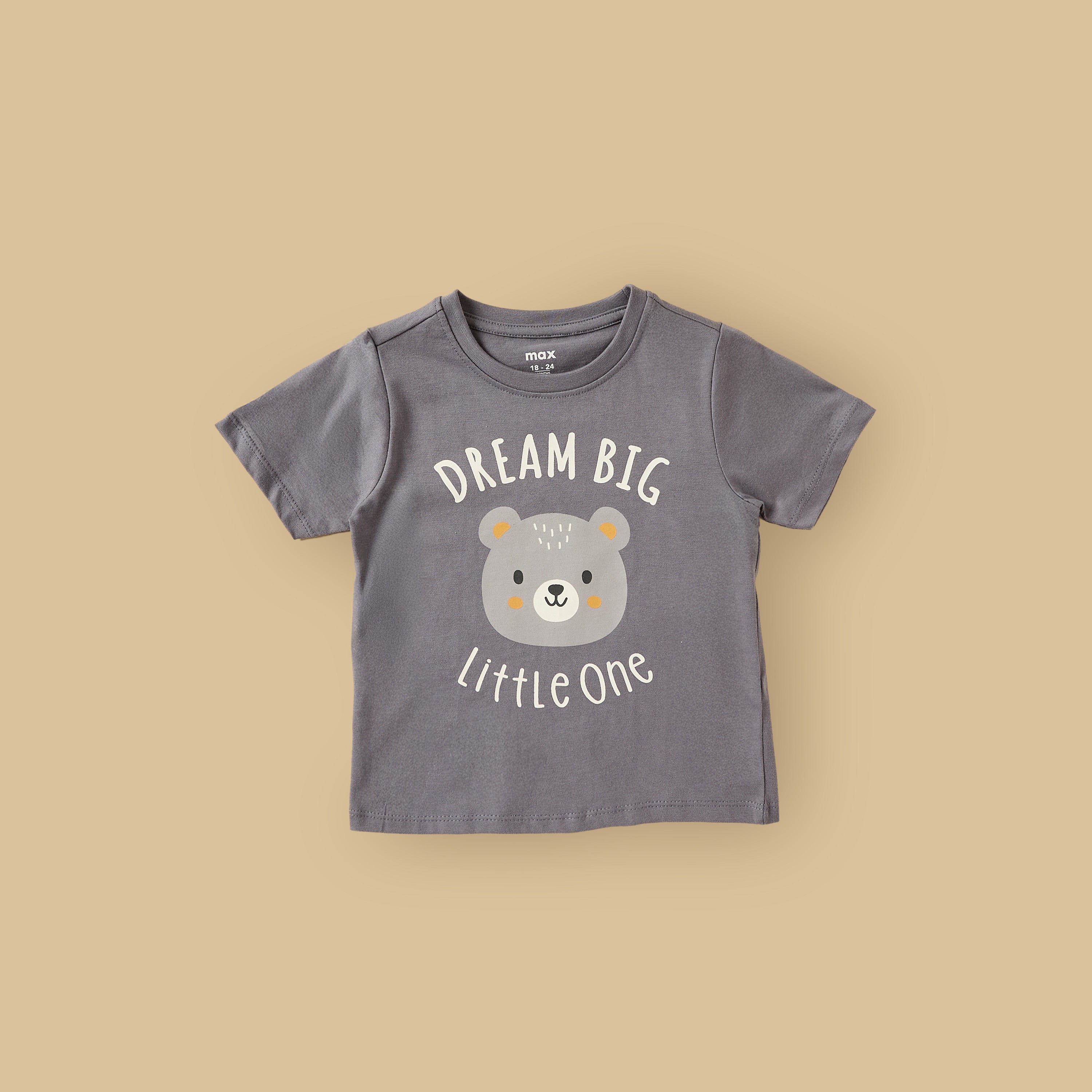 Pack of 2 - Bear Print Cotton Pyjama Set