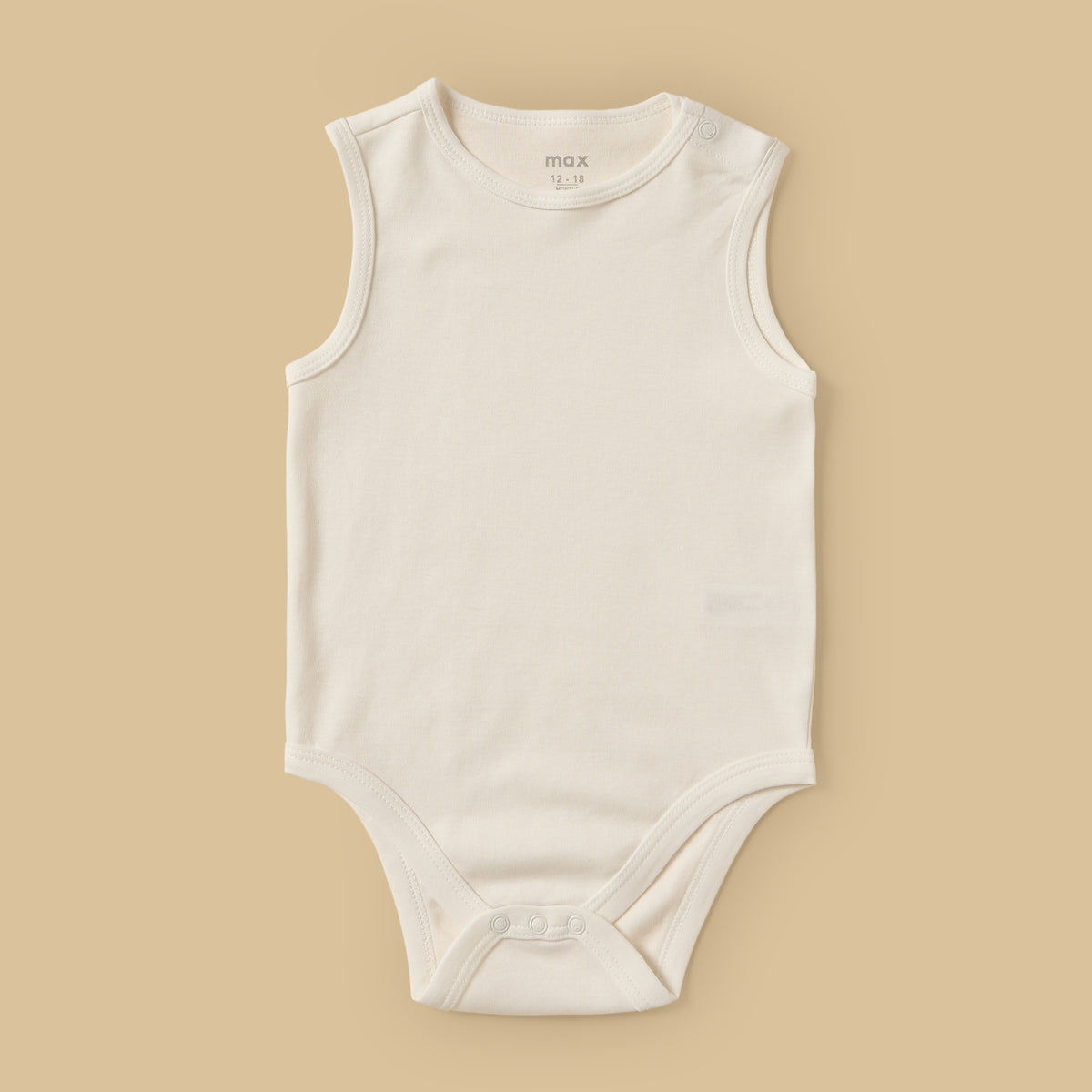 Pack of 5 - Palm Print Sleeveless Cotton Bodysuit