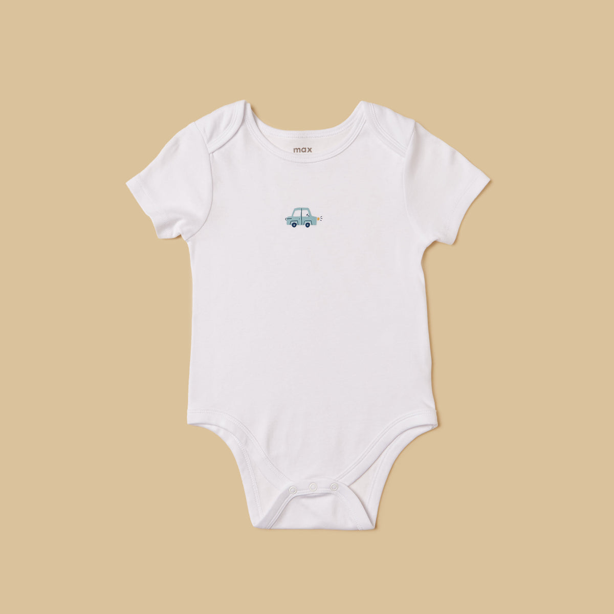 Pack of 5 - Vehicle Print Cotton Bodysuit