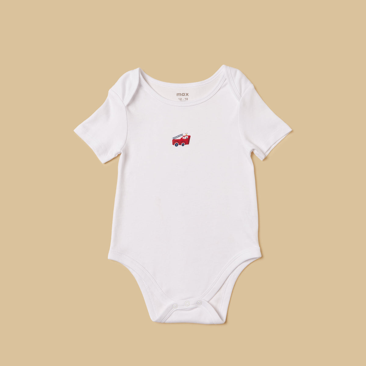 Pack of 5 - Vehicle Print Cotton Bodysuit