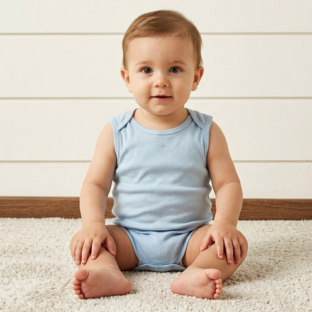 Pack of 5 - Assorted Sleeveless Bodysuit