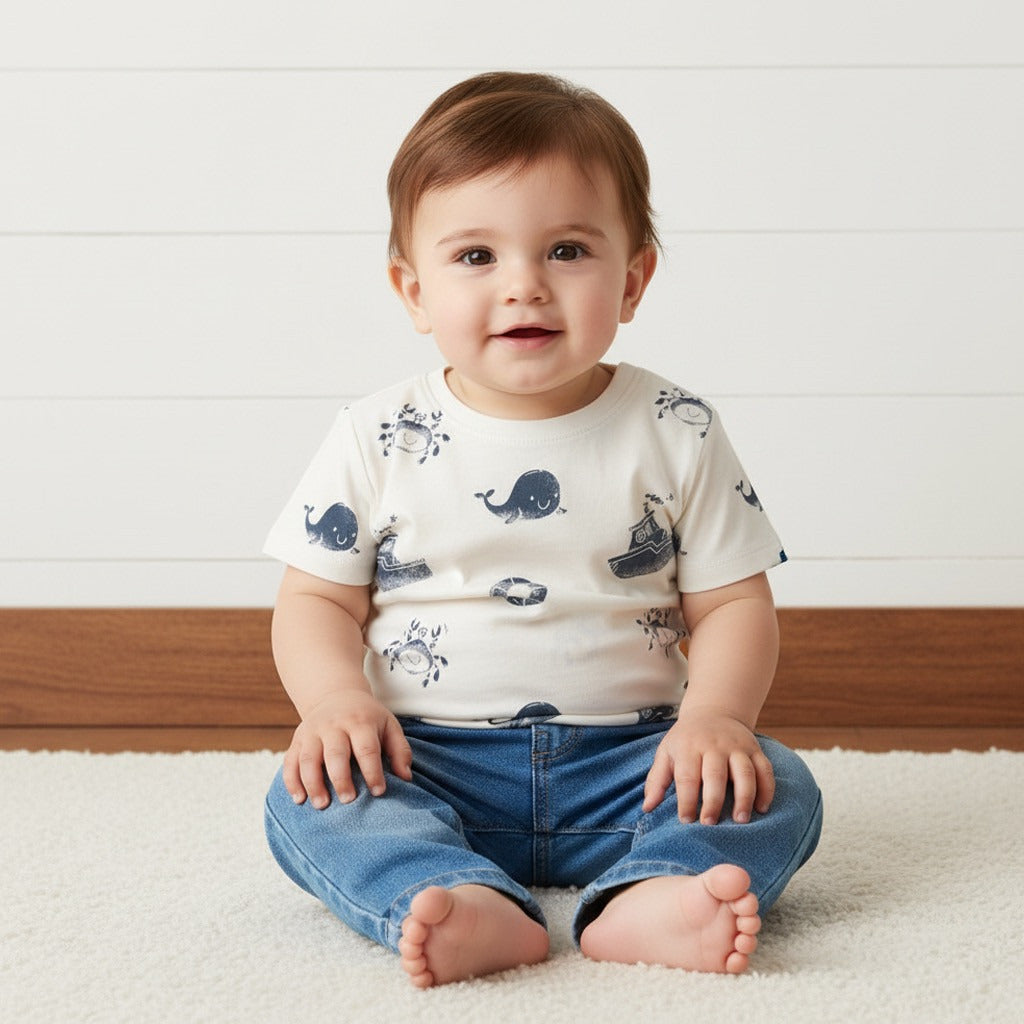 Pack of 5 - Assorted Cotton T-shirt