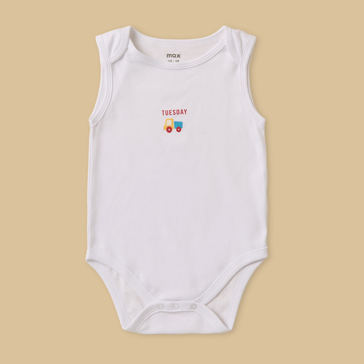 Pack of 7 - Printed Cotton Bodysuit