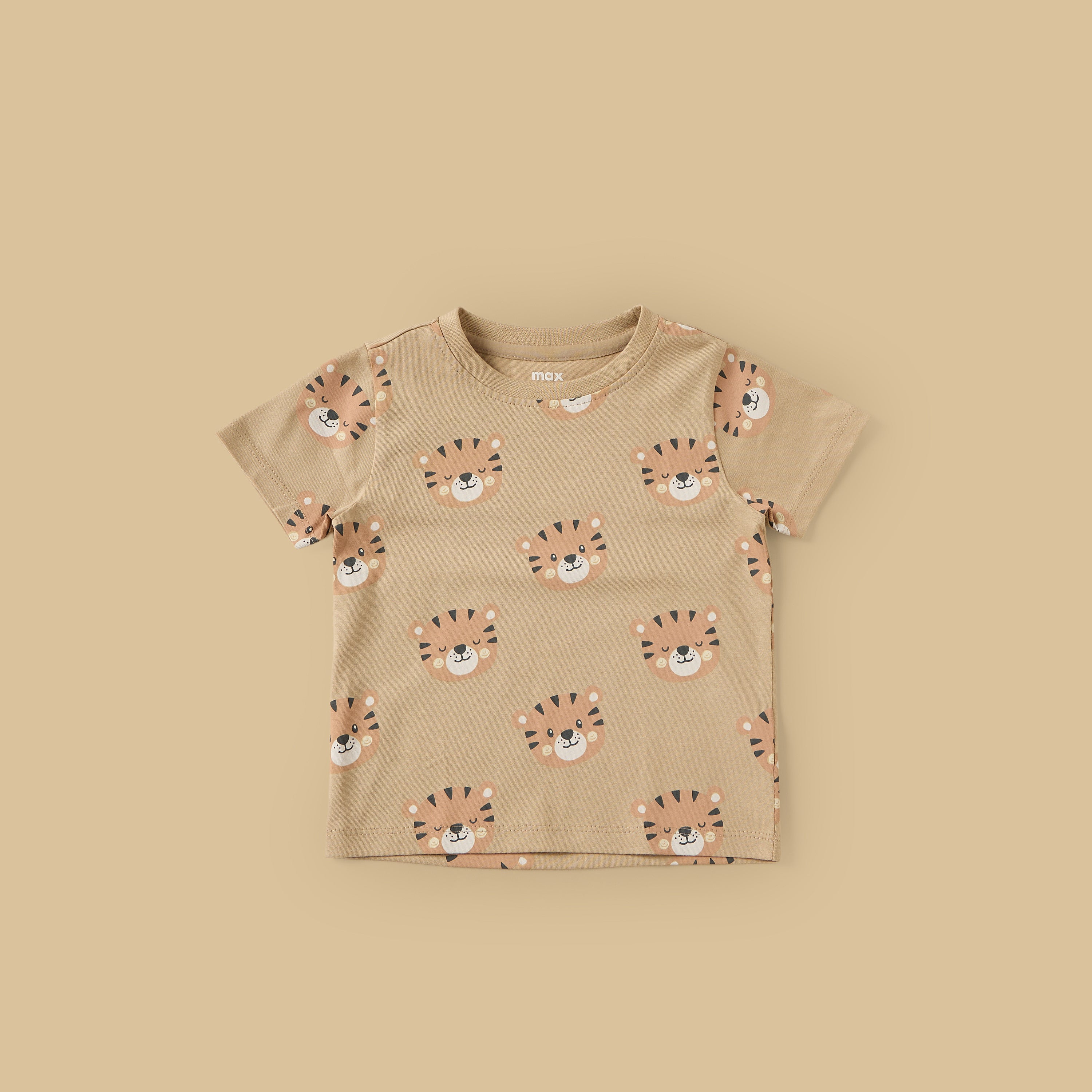 Pack of 2 - Tiger Print Cotton Pyjama Set