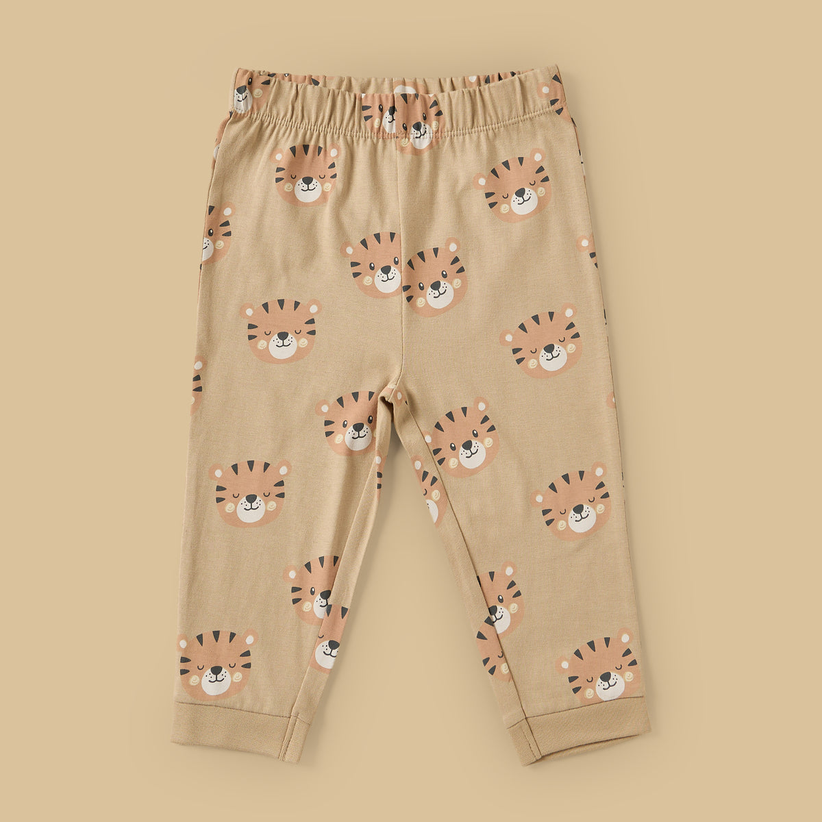 Pack of 2 - Tiger Print Cotton Pyjama Set