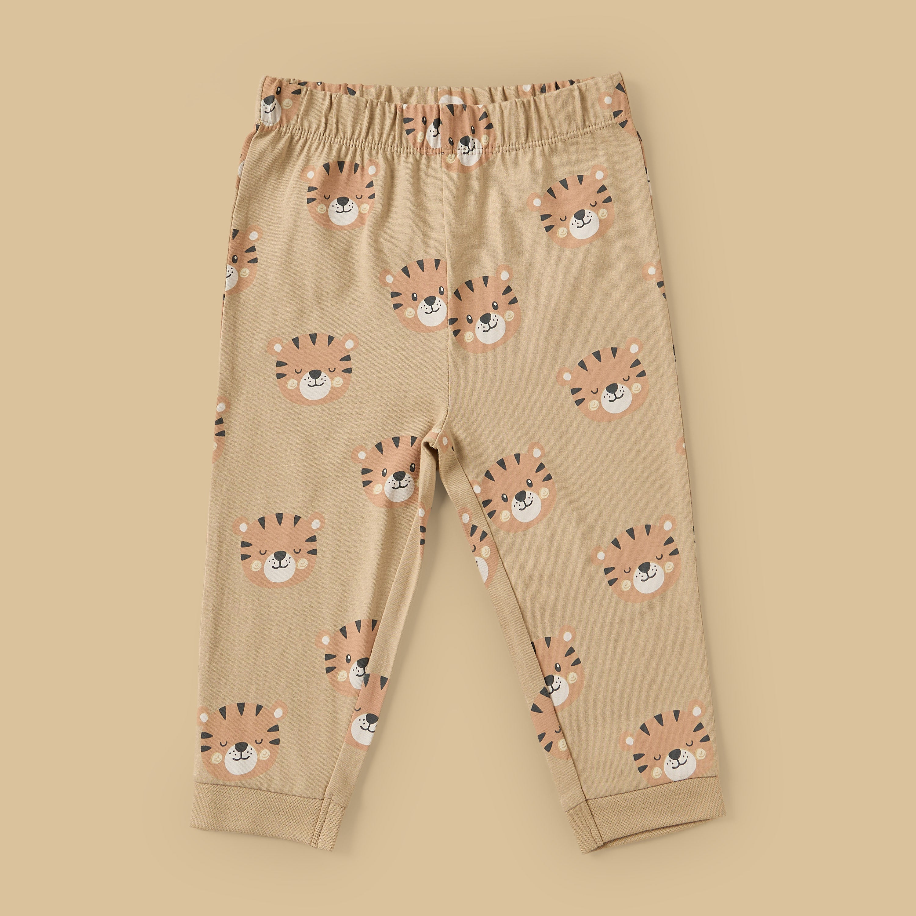 Pack of 2 - Tiger Print Cotton Pyjama Set