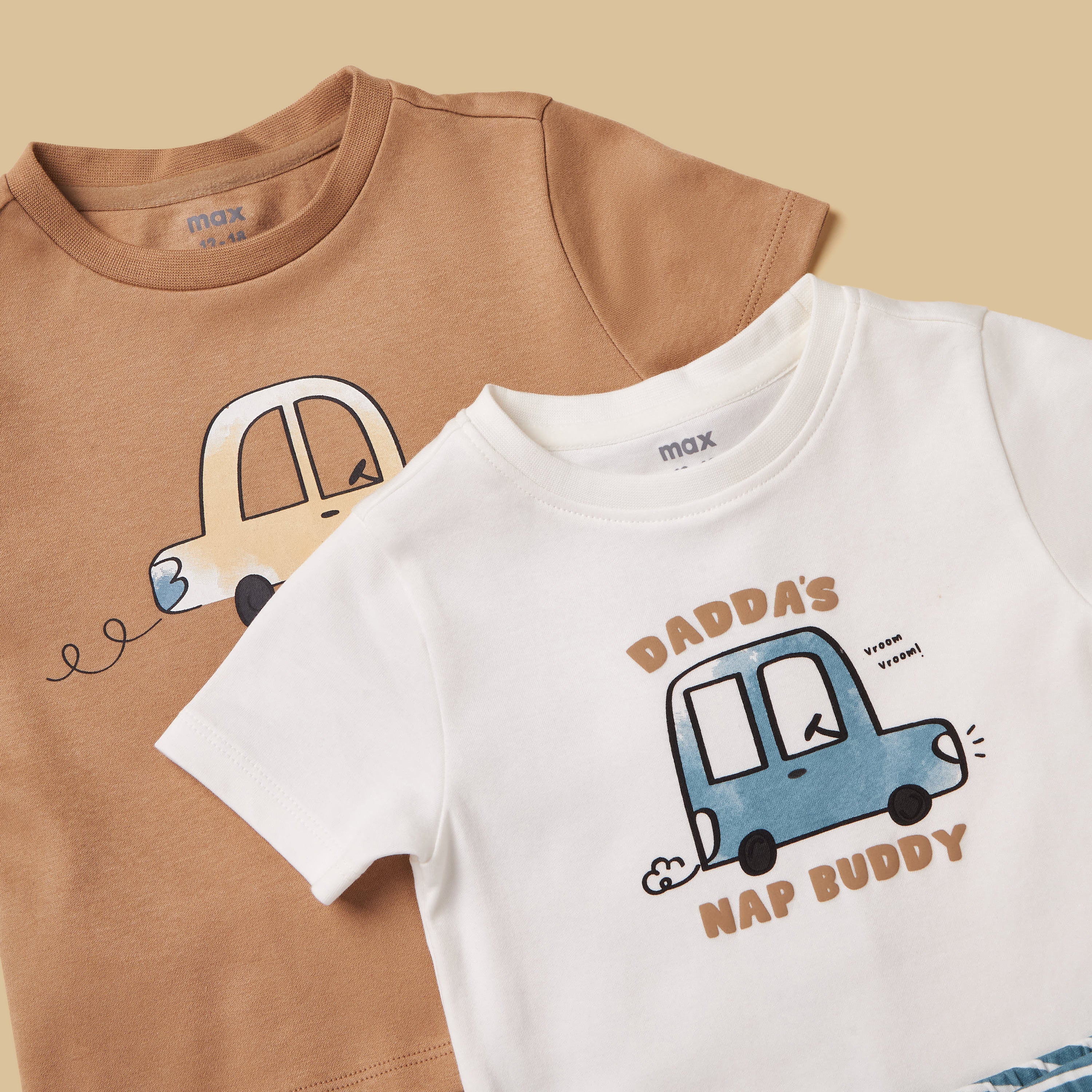 Pack of 2 - Printed Pyjama Set
