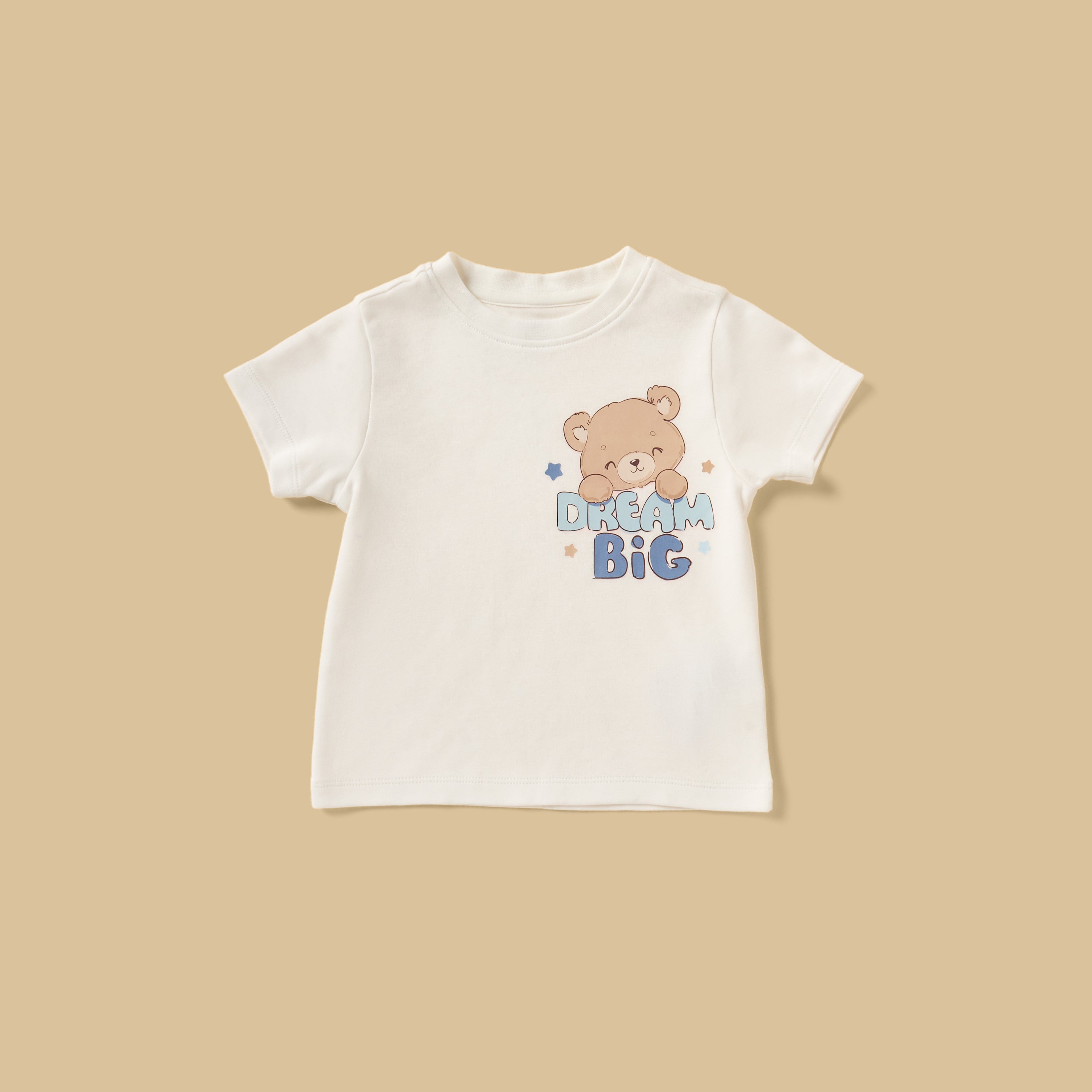 Pack of 2 - Teddy Bear Print Cotton Pyjama Set