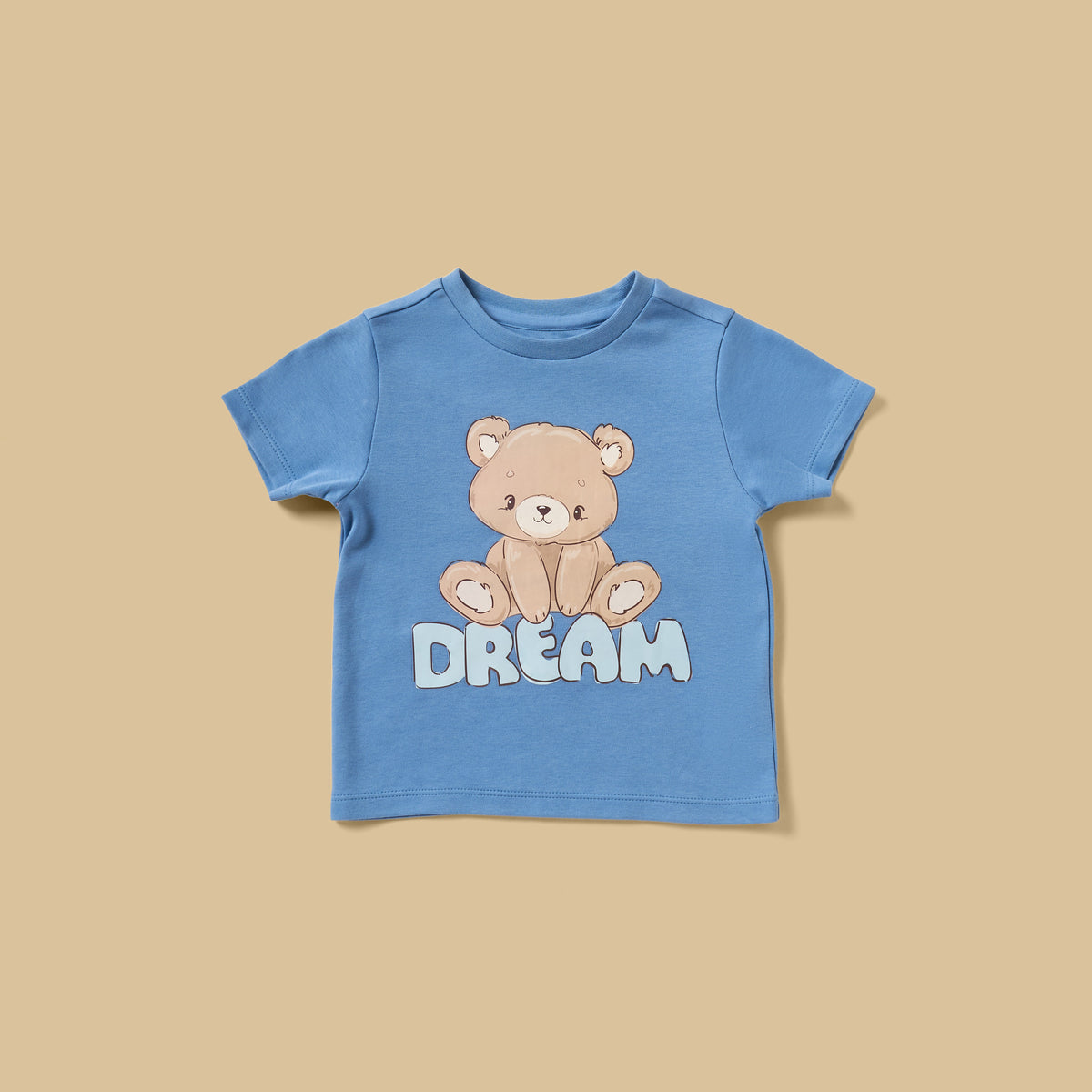 Pack of 2 - Teddy Bear Print Cotton Pyjama Set