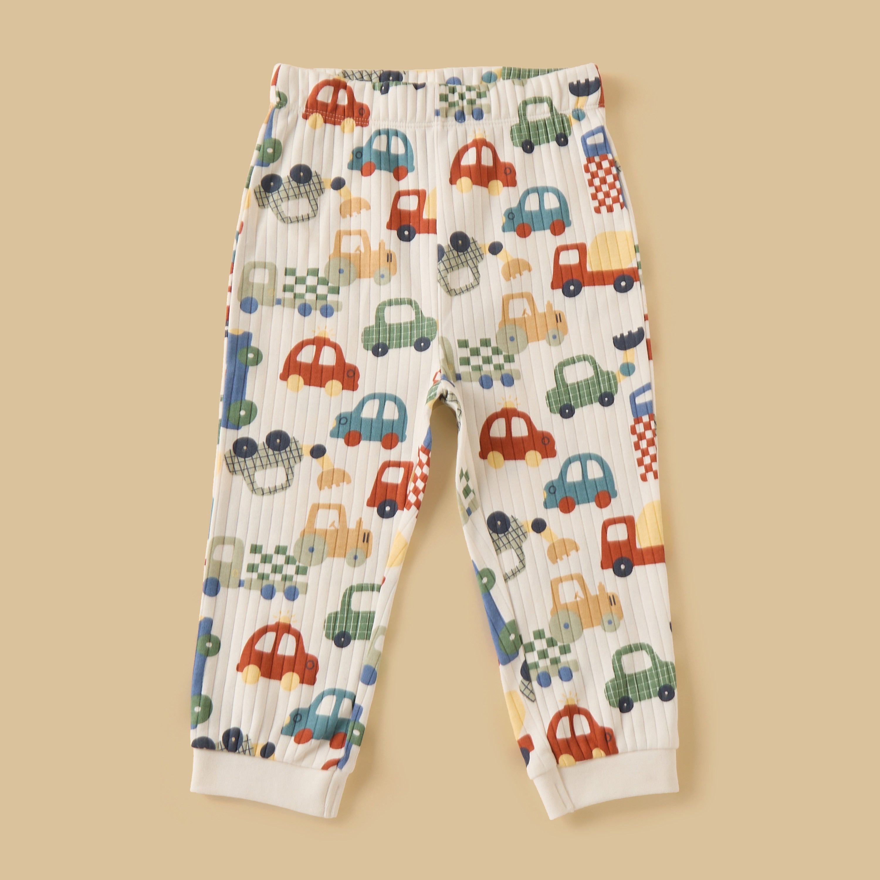 Pack of 2 - Ribbed Cotton T-shirts and Pyjamas