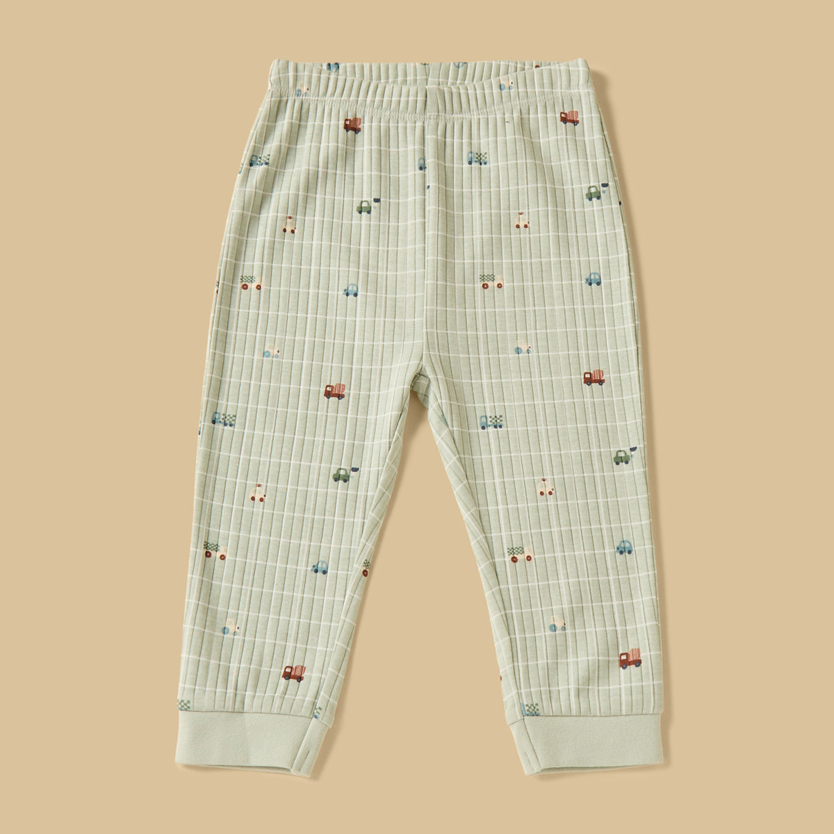 Pack of 2 - Vehicle Print Cotton Pyjama Set