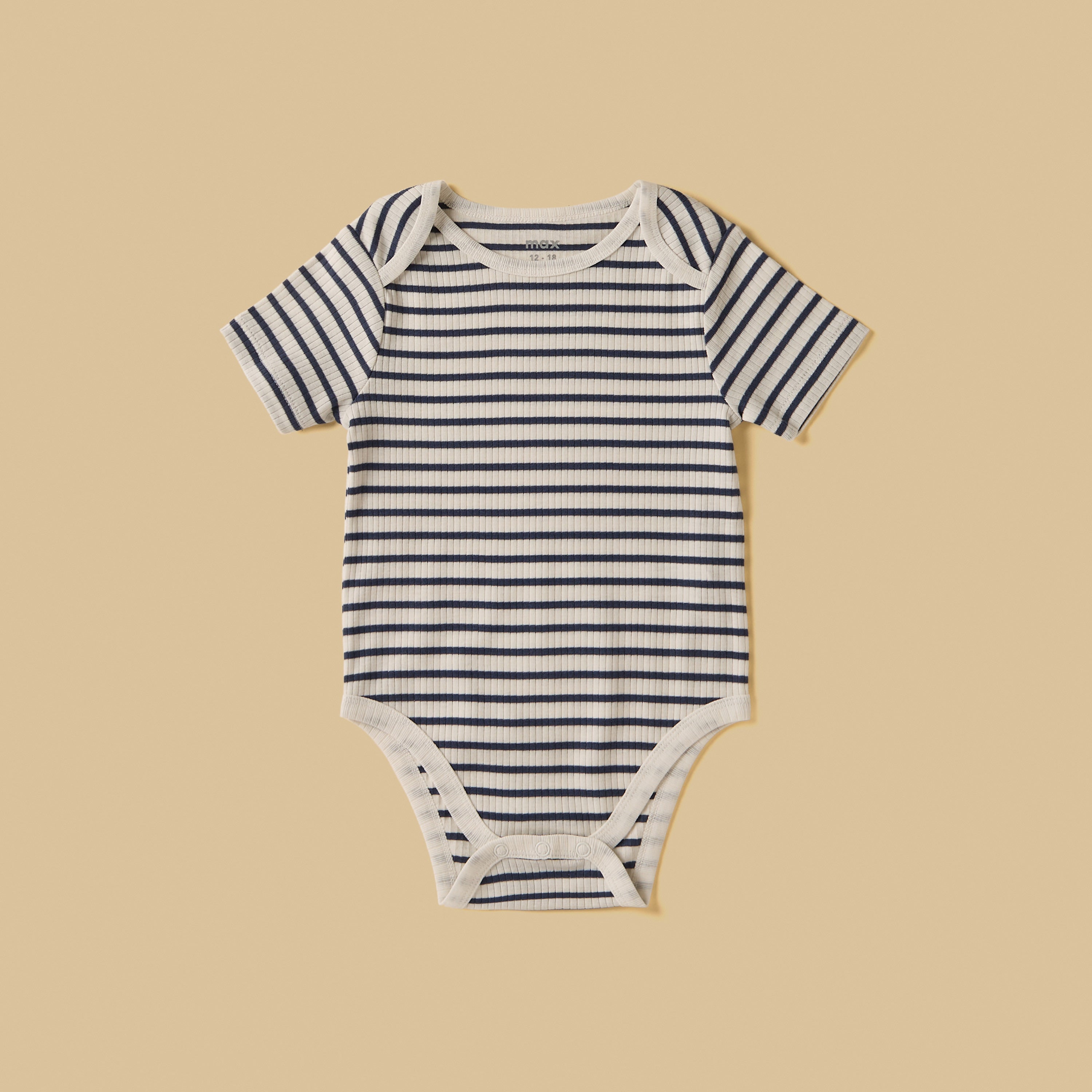 Pack of 3 - Ribbed Bodysuit