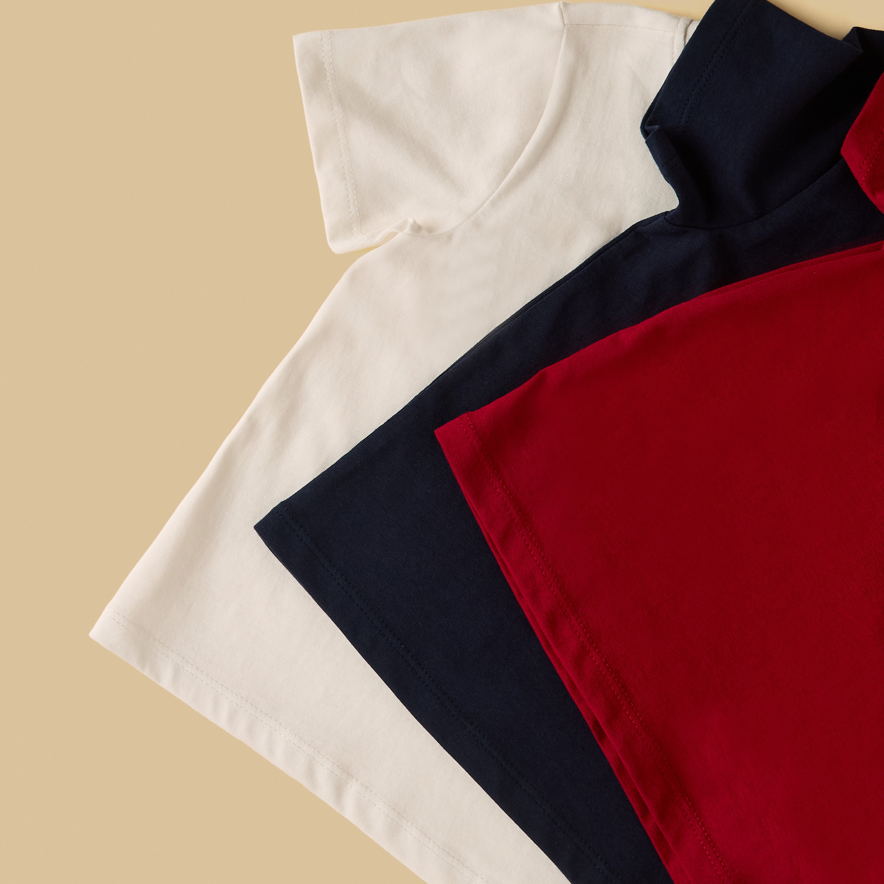 Pack of 3 - Plain T-shirt