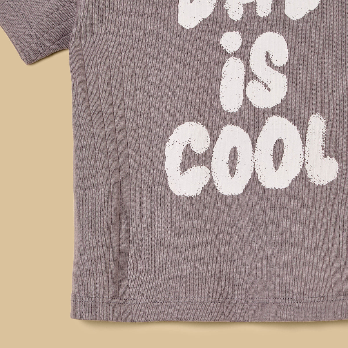Slogan Print Pyjama Set