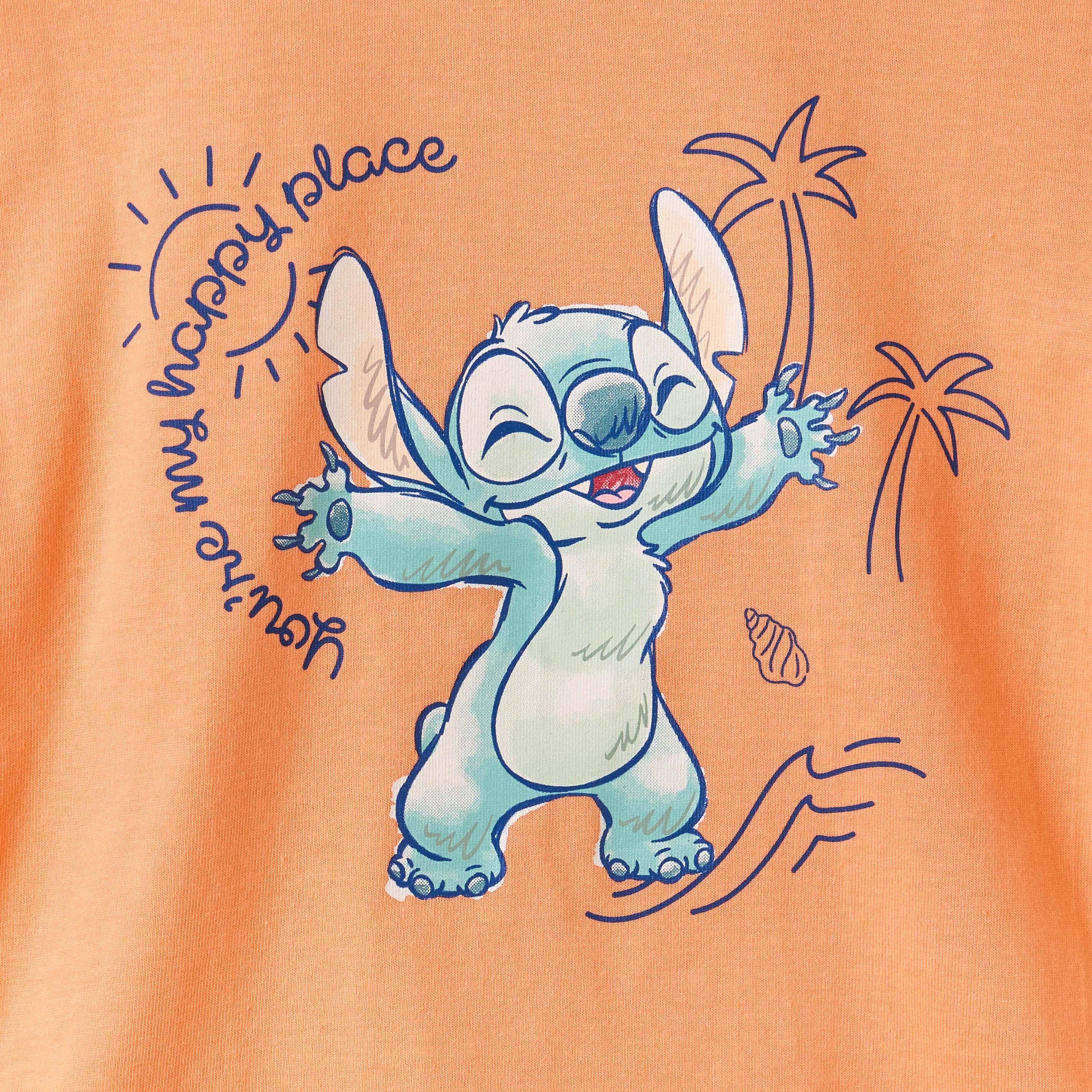 Stitch Embroidered Denim Dungaree with T-shirt