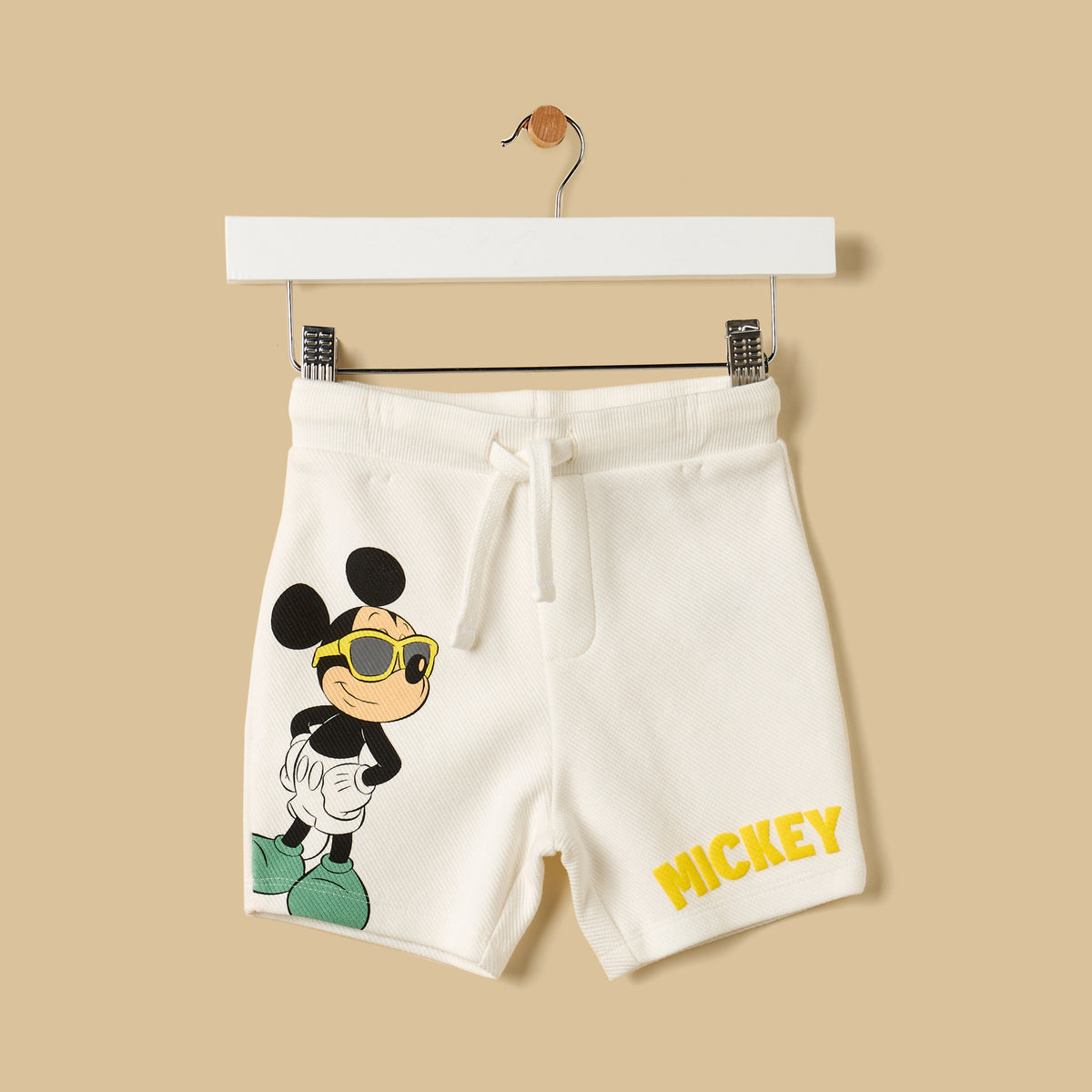 Mickey Mouse and Donald Duck Print Cotton T-shirt and Shorts Set