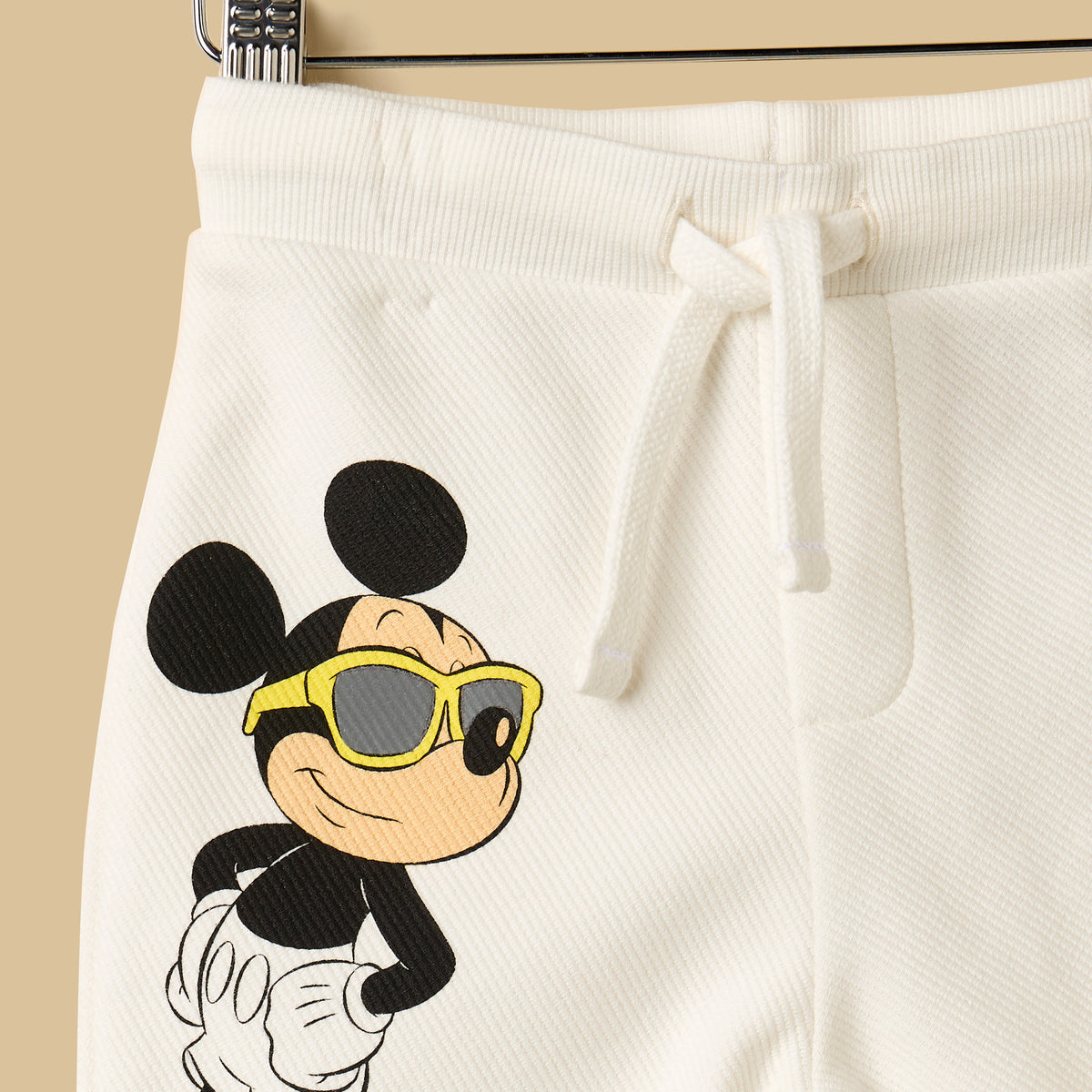 Mickey Mouse and Donald Duck Print Cotton T-shirt and Shorts Set