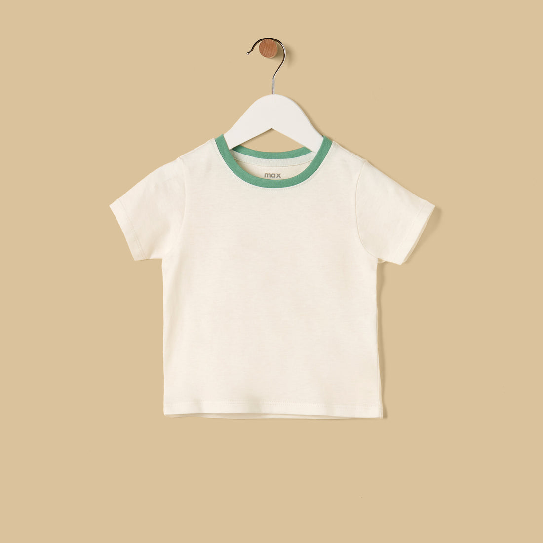 Striped Cotton Dungaree and T-shirt Set