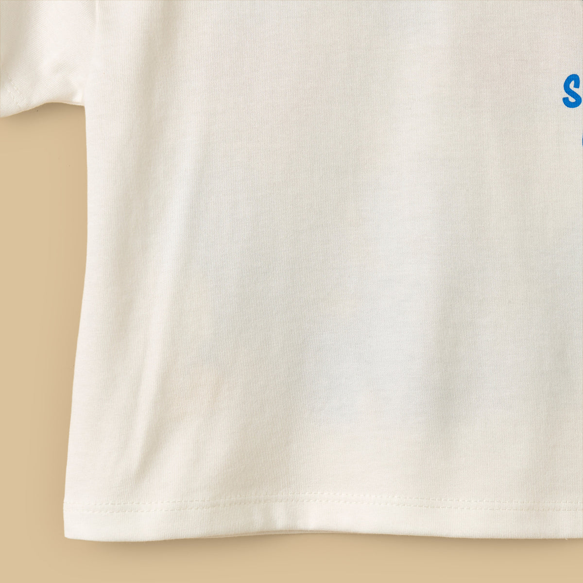 Smurfs Print Cotton T-shirt and Shorts Set
