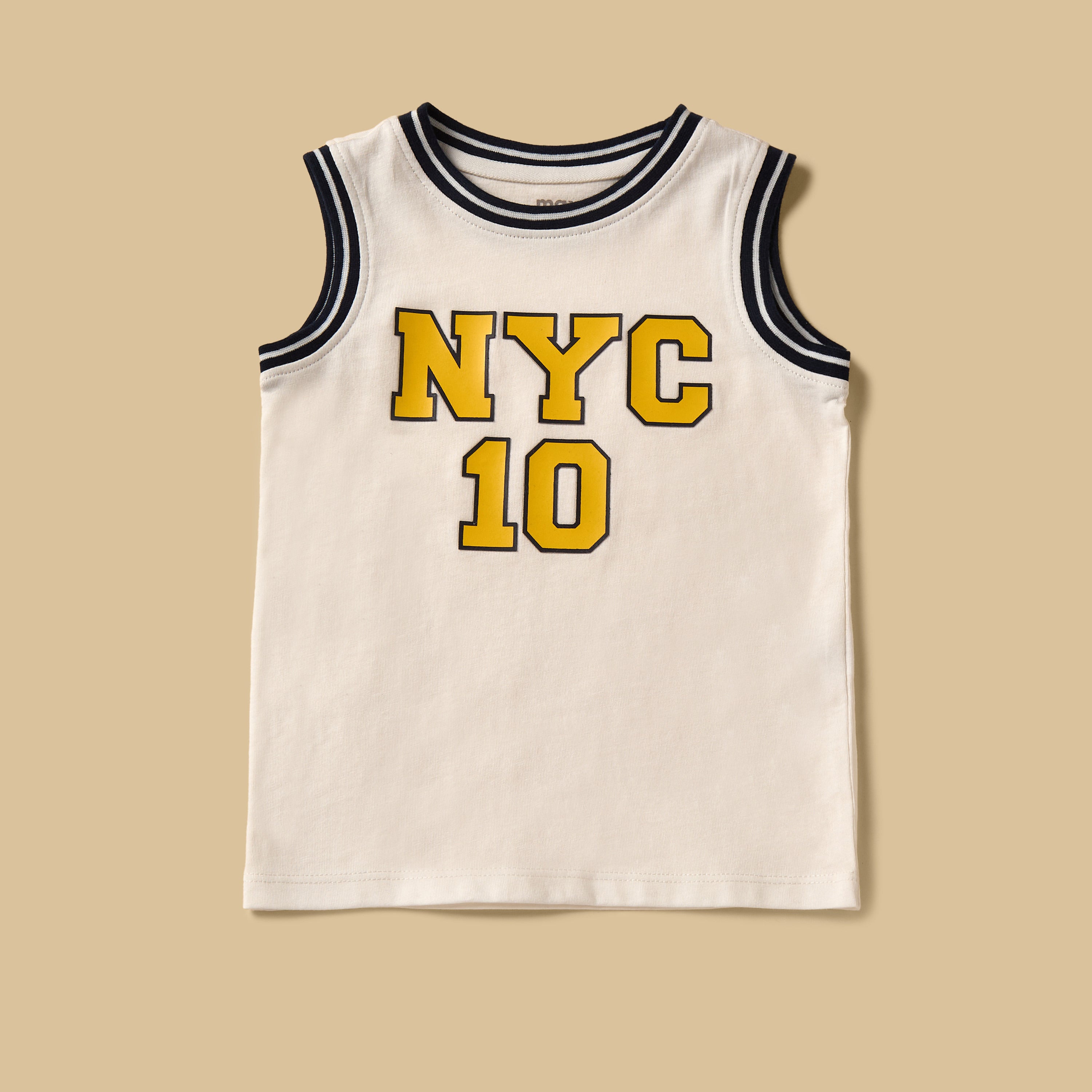 Pack of 3 - Varsity Print Sleeveless T-shirt