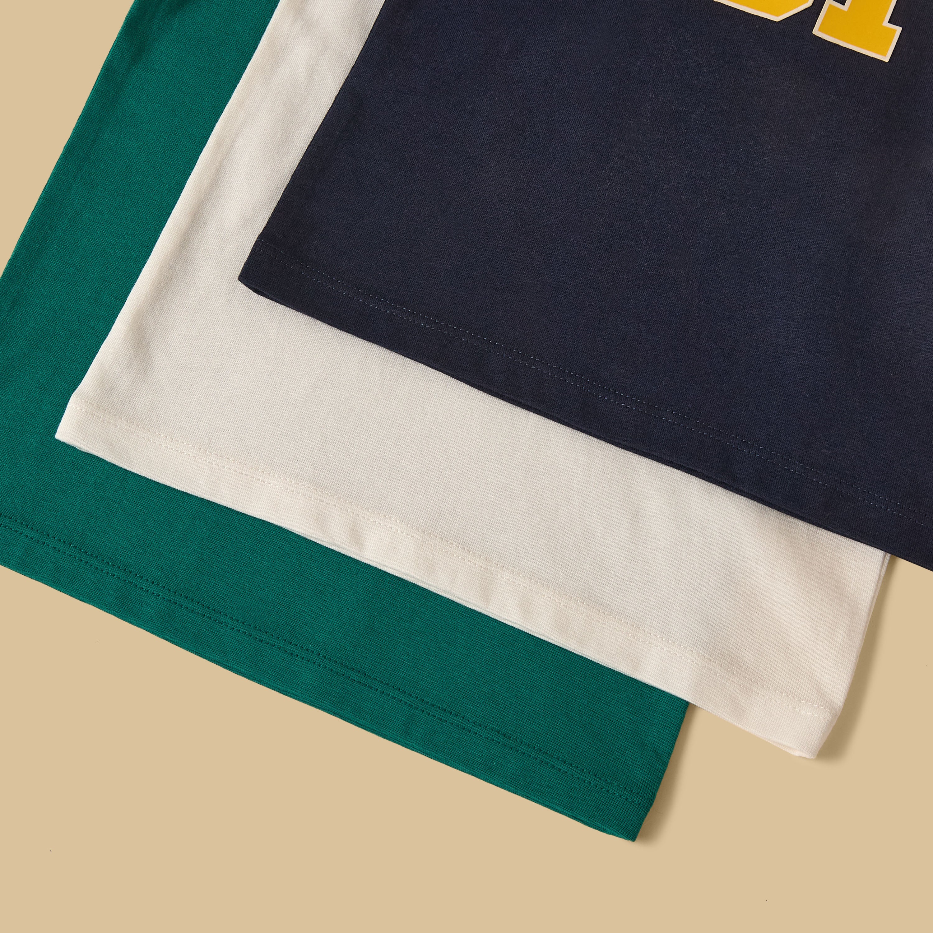 Pack of 3 - Varsity Print Sleeveless T-shirt