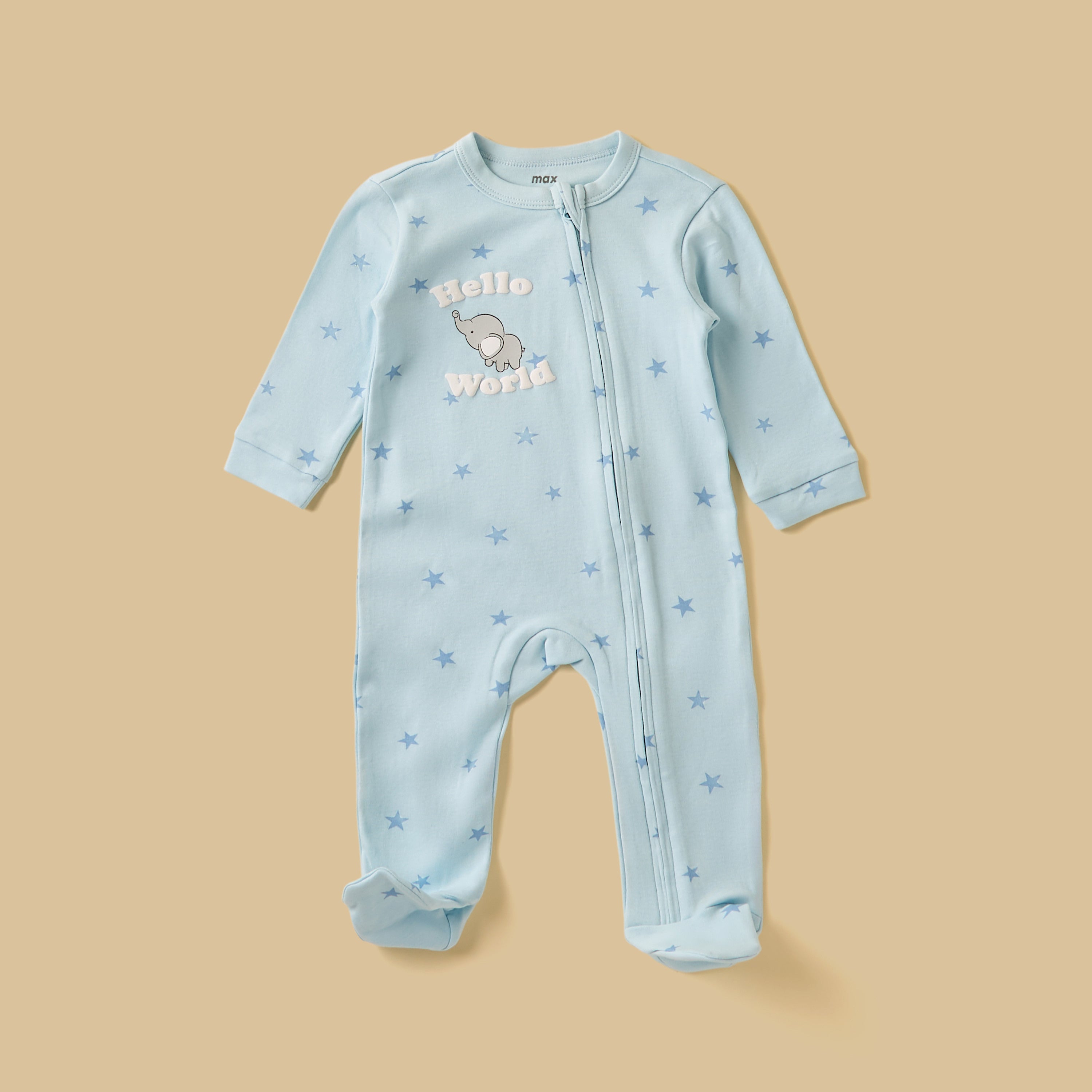 Elephant Print 7-Piece Clothing Set