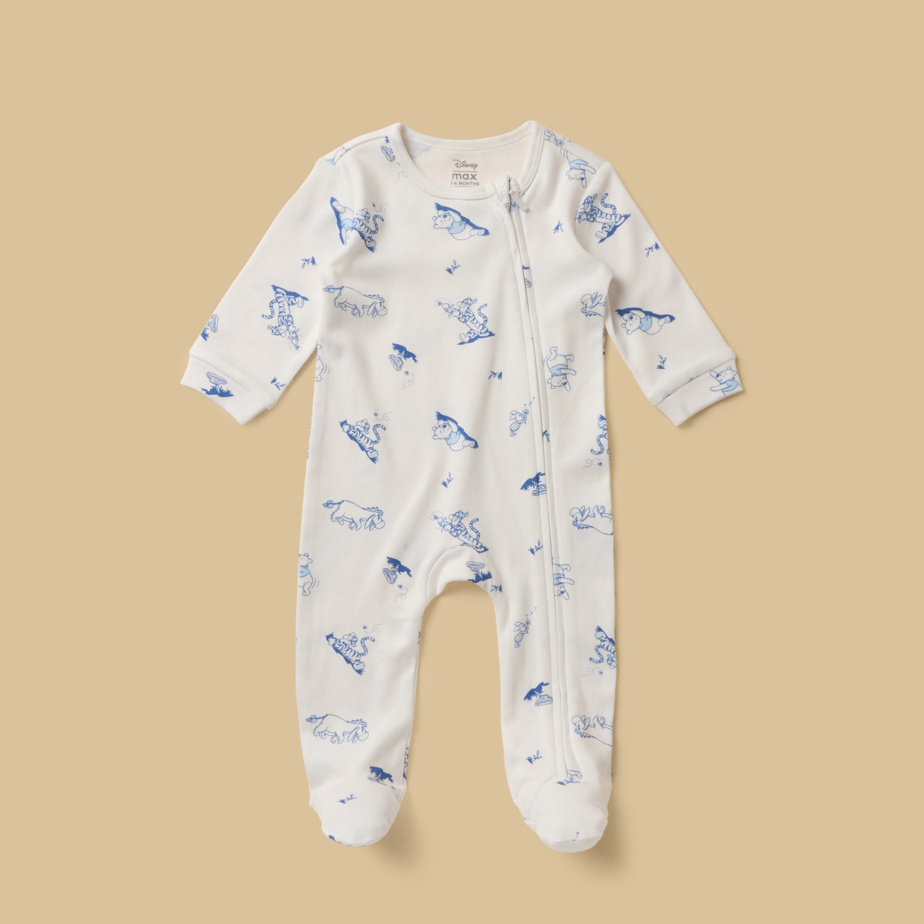 Winnie the Pooh Print 6-Piece Cotton Clothing Set