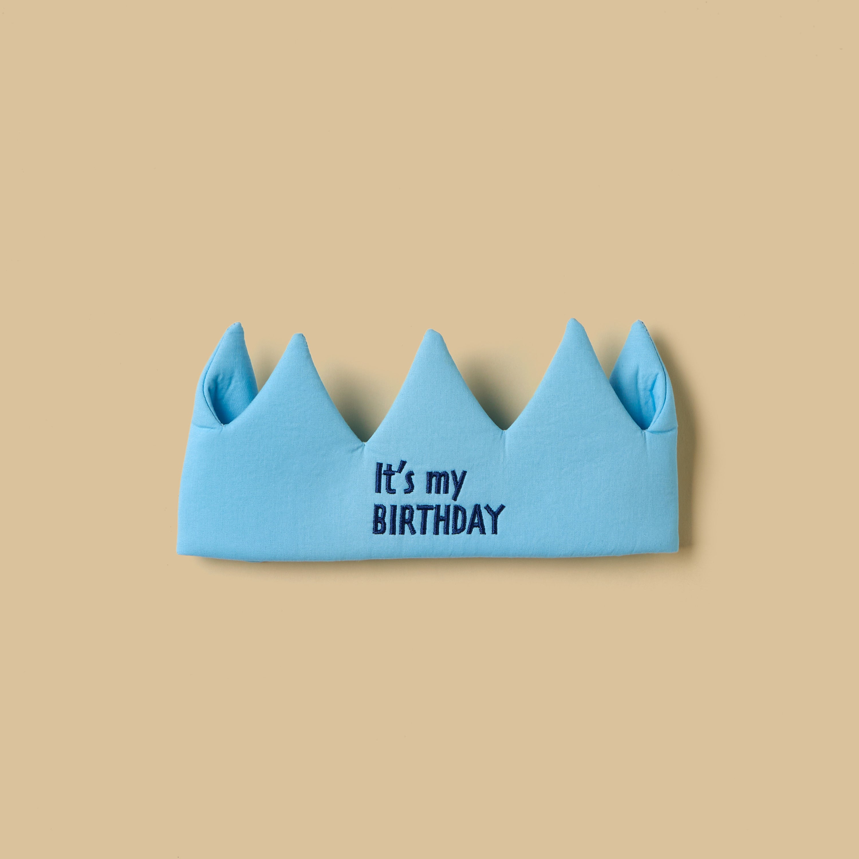 Birthday Embroidered Romper with Crown