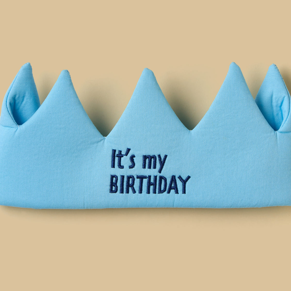 Birthday Embroidered Romper with Crown